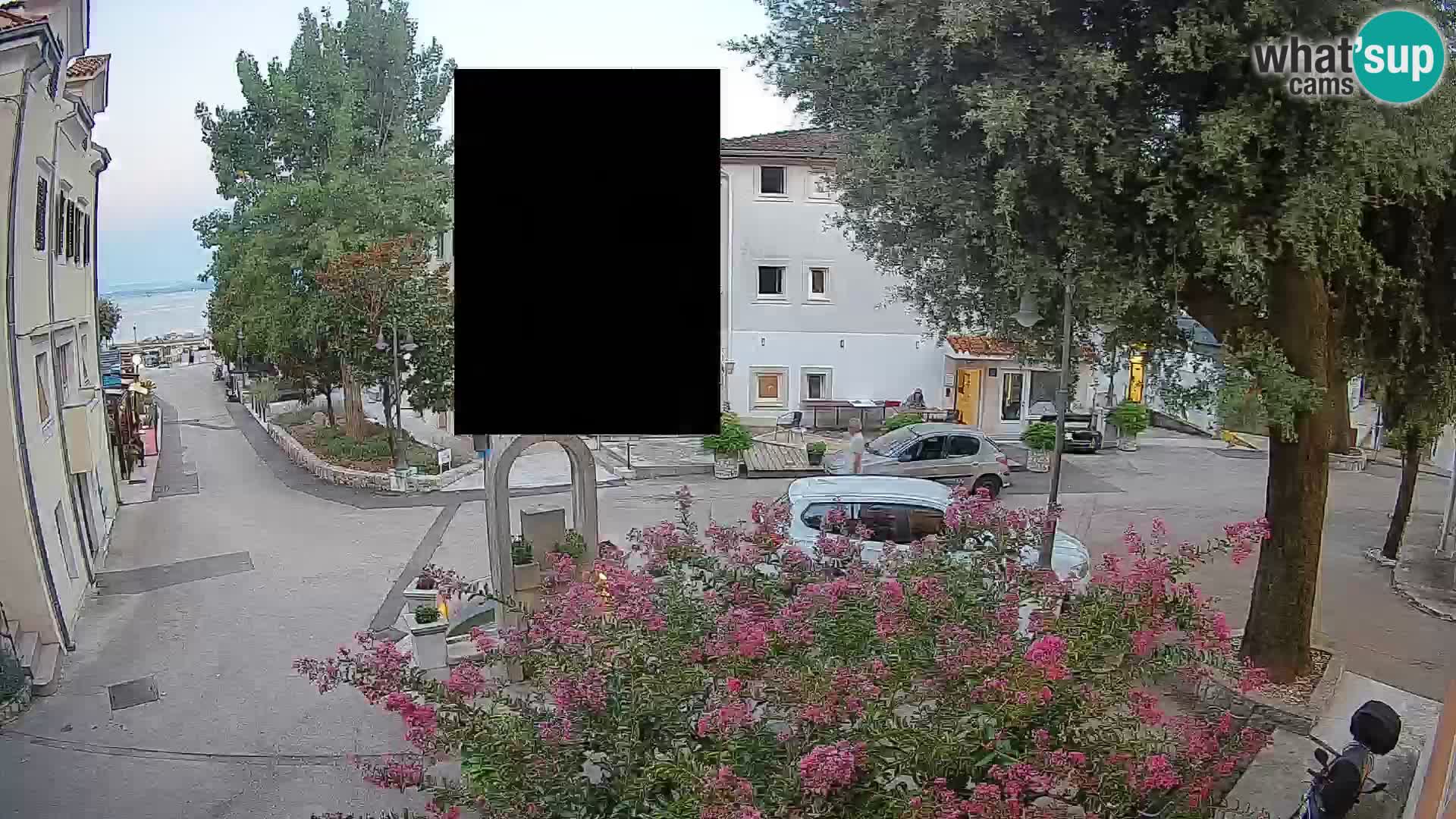 Webcam Mošćenička Draga Zentrum – Liveblick auf das Ortszentrum