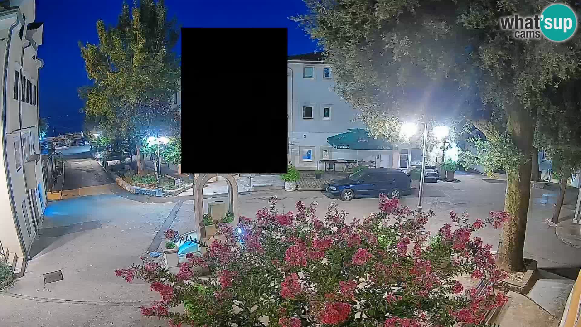 Webcam Mošćenička Draga Center – Live View of the Town Center