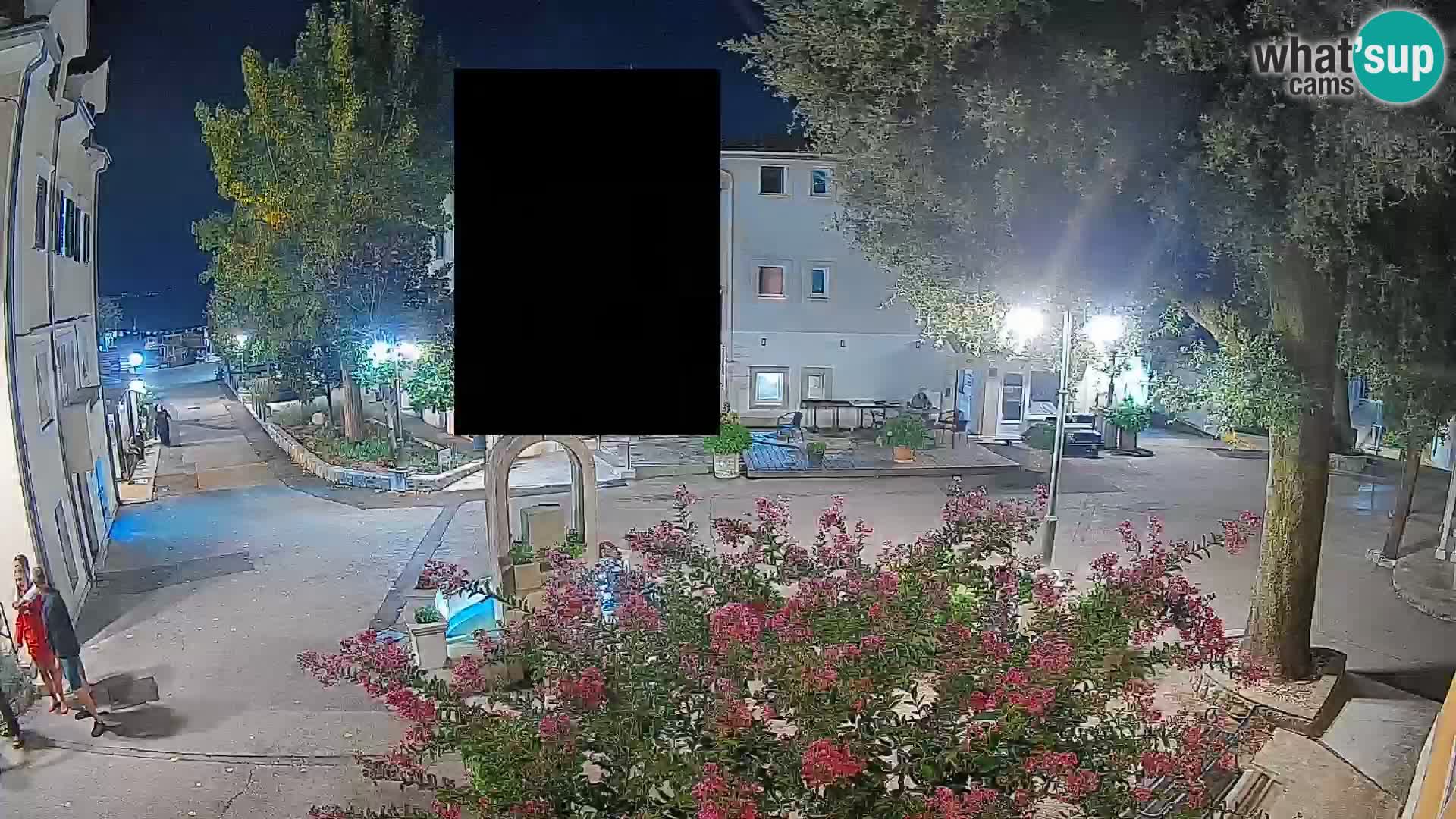 Web kamera centar Mošćeničke Drage – Pogled uživo