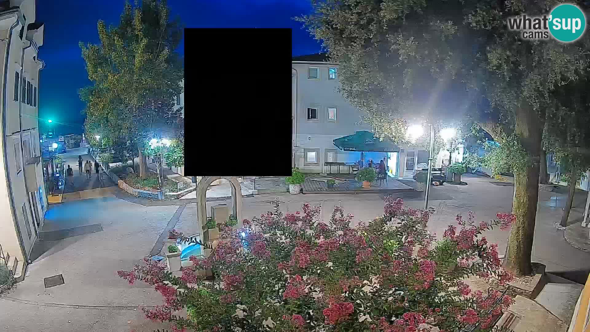 Web kamera centar Mošćeničke Drage – Pogled uživo