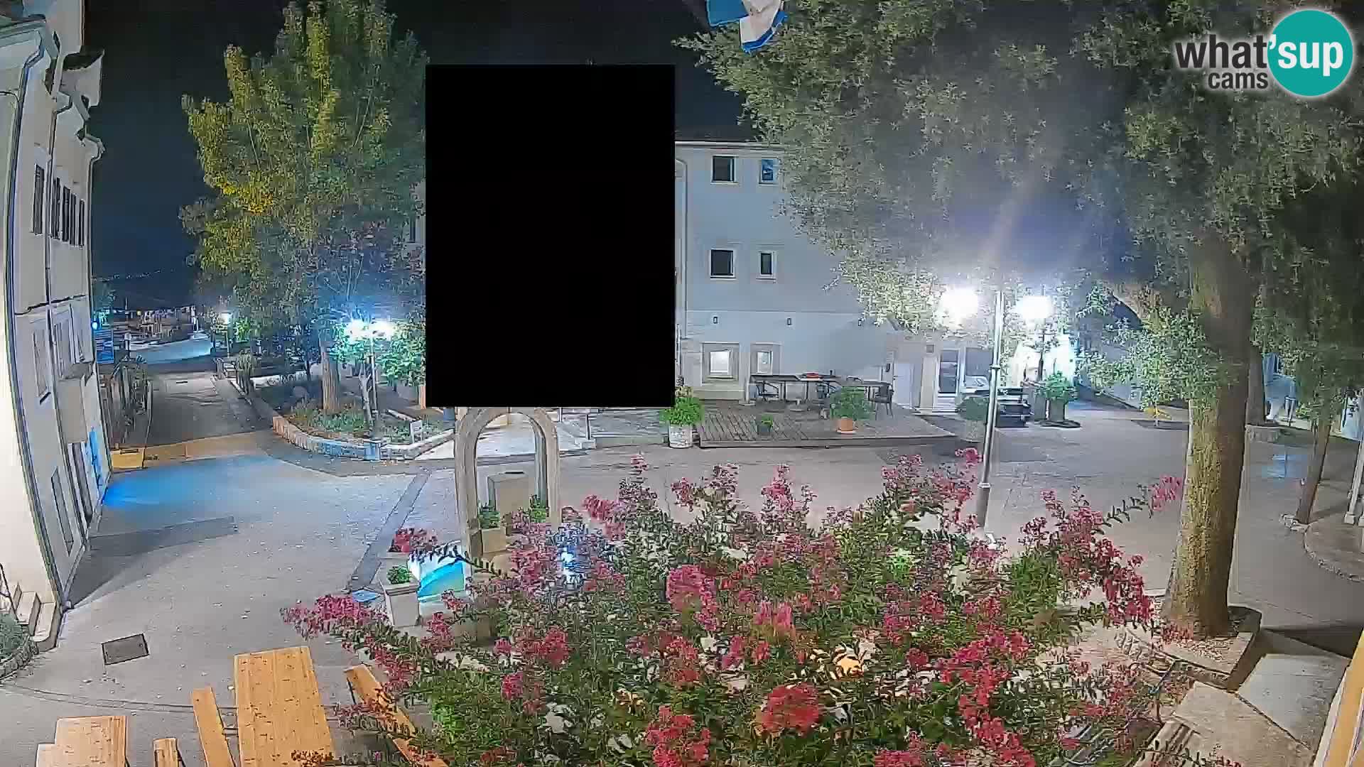 Webcam centre de Mošćenička Draga – Vue en direct du centre-ville