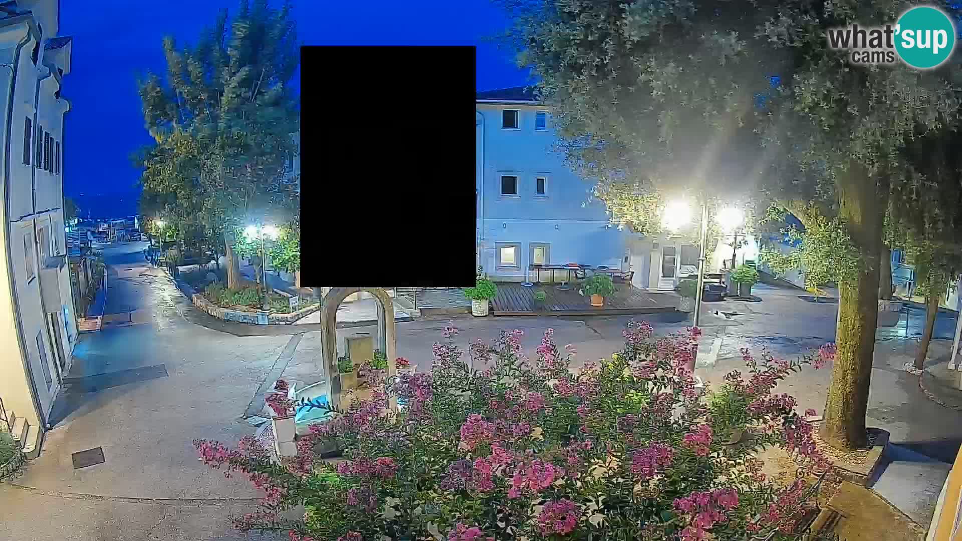 Webcam Mošćenička Draga Zentrum – Liveblick auf das Ortszentrum