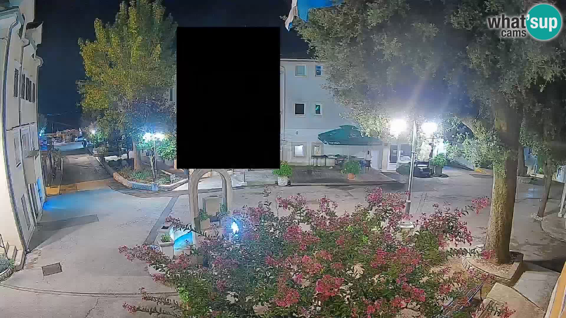Webcam Centre de Mošćenička Draga – Vue en direct du centre-ville