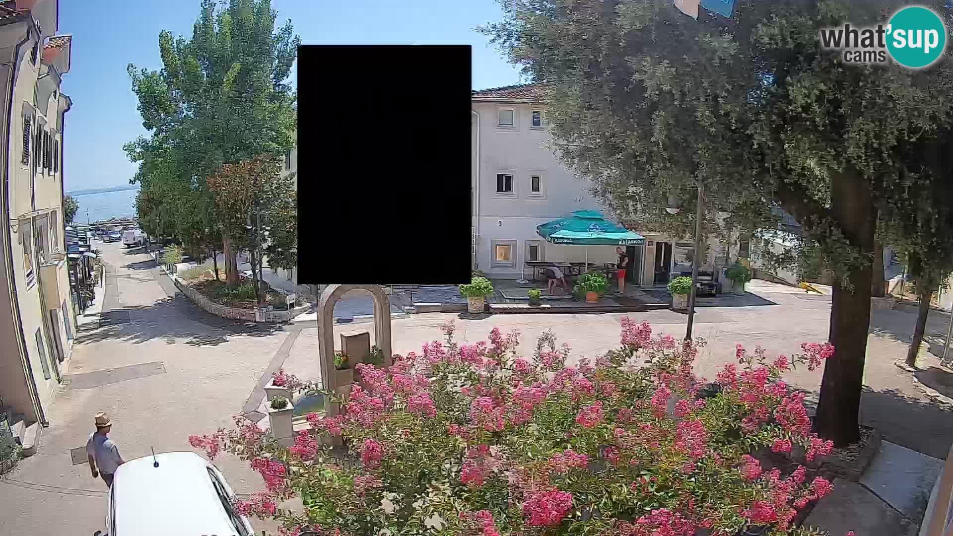 Webcam Mošćenička Draga Zentrum – Liveblick auf das Ortszentrum