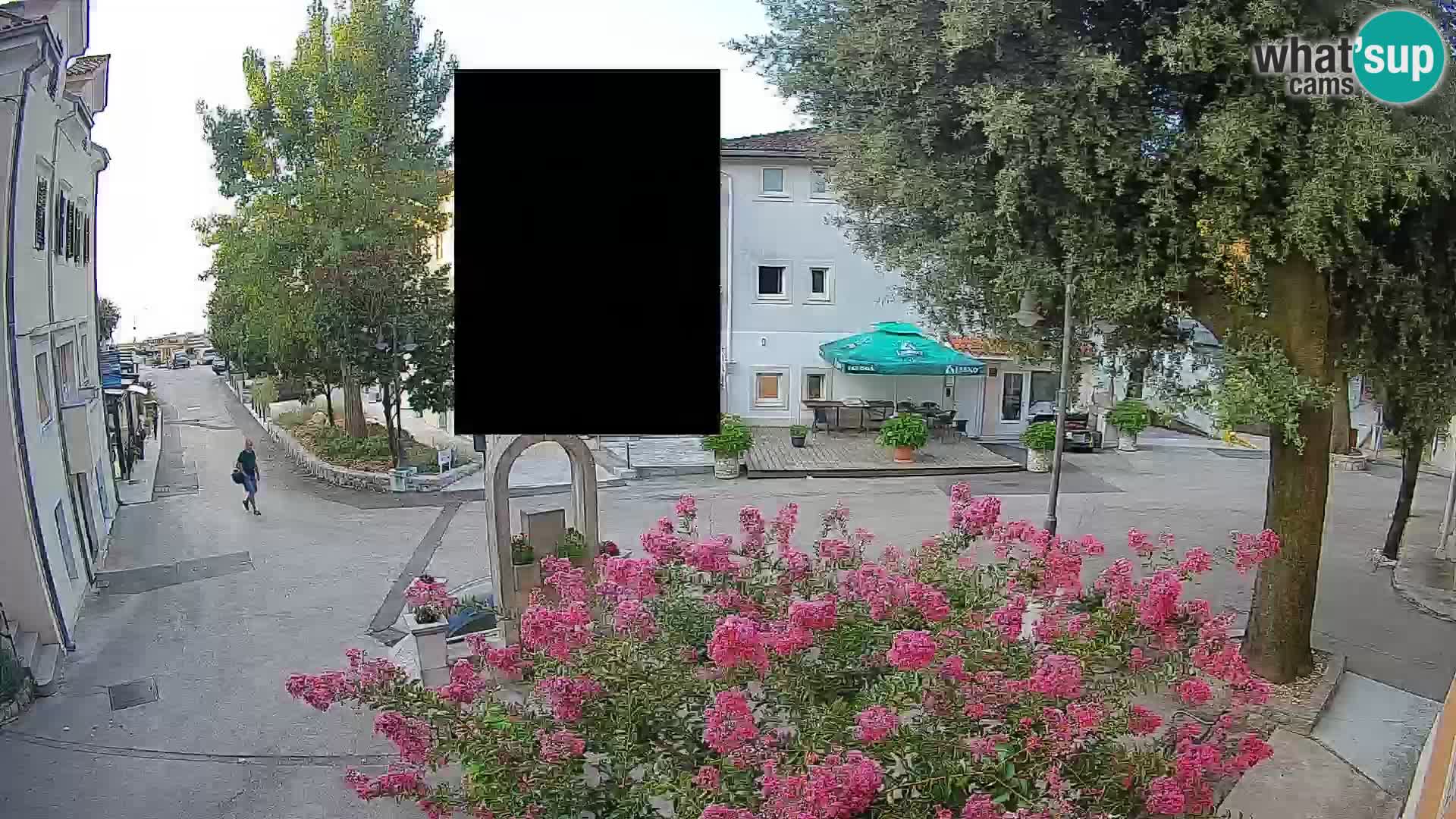 Webcam Mošćenička Draga Zentrum – Liveblick auf das Ortszentrum