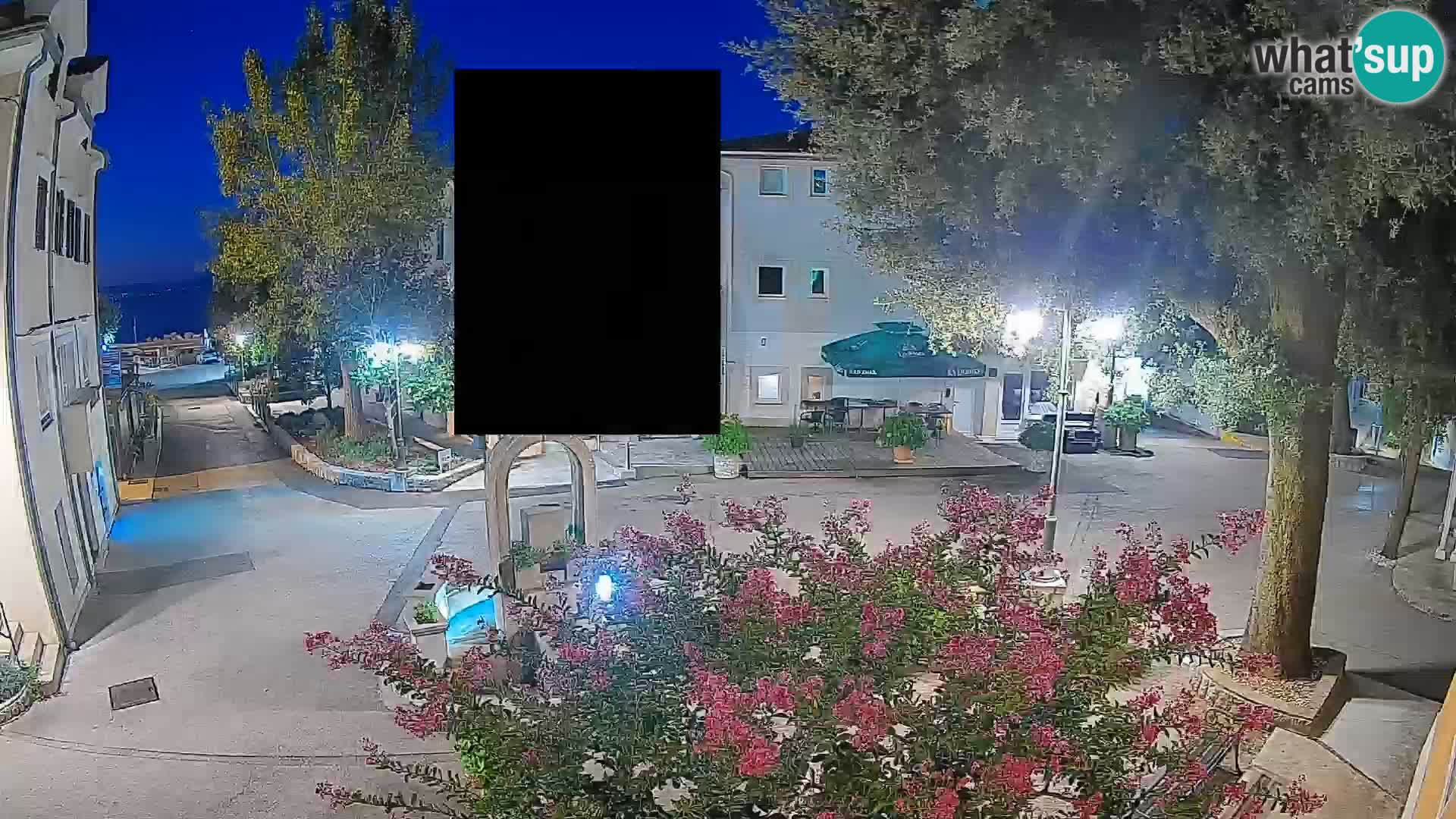 Webcam Mošćenička Draga Zentrum – Liveblick auf das Ortszentrum