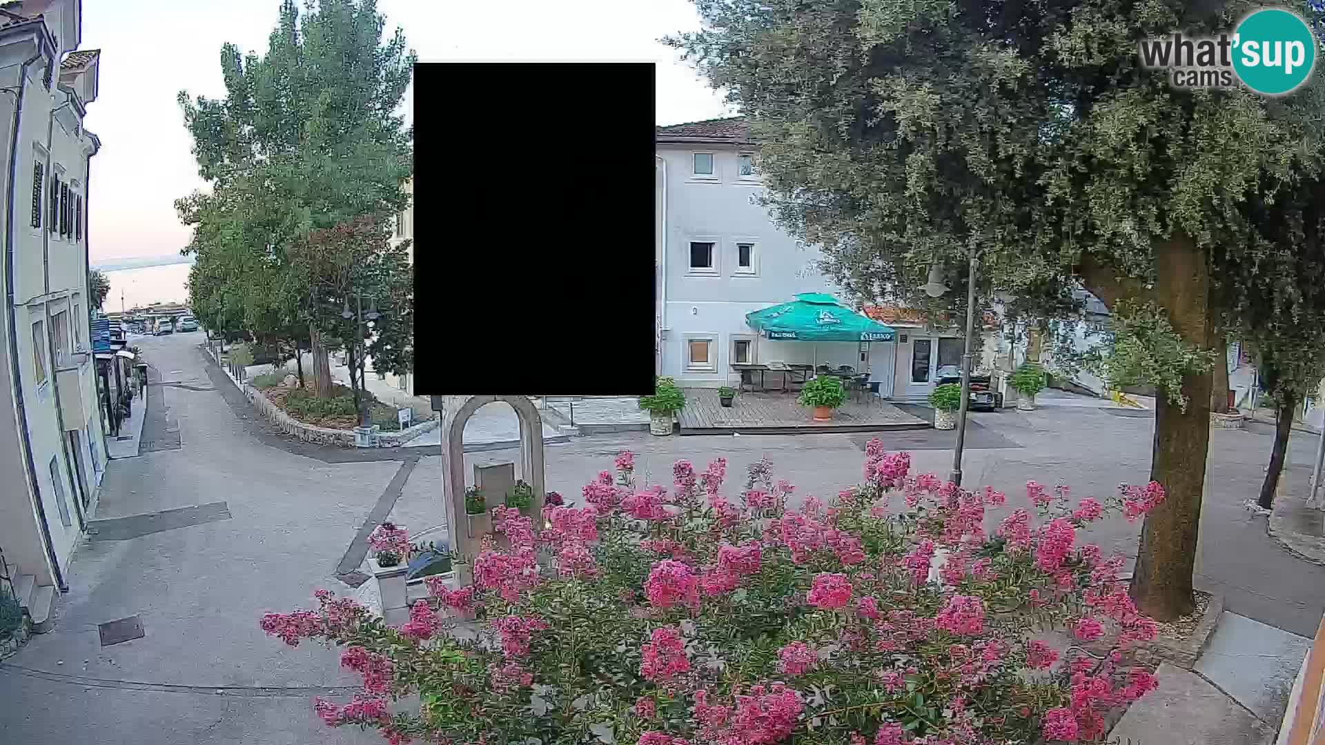 Webcam Centro Draga di Moschiena – Vista live sul centro