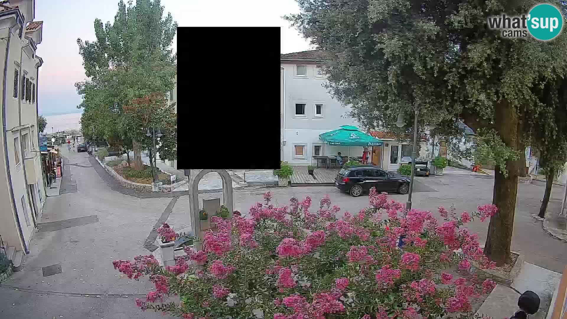 Webcam Mošćenička Draga Zentrum – Liveblick auf das Ortszentrum
