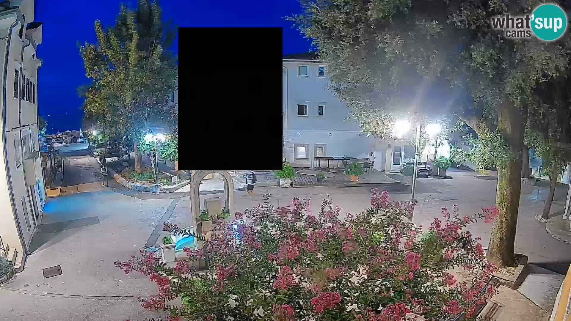 Webcam Centre de Mošćenička Draga – Vue en direct du centre-ville