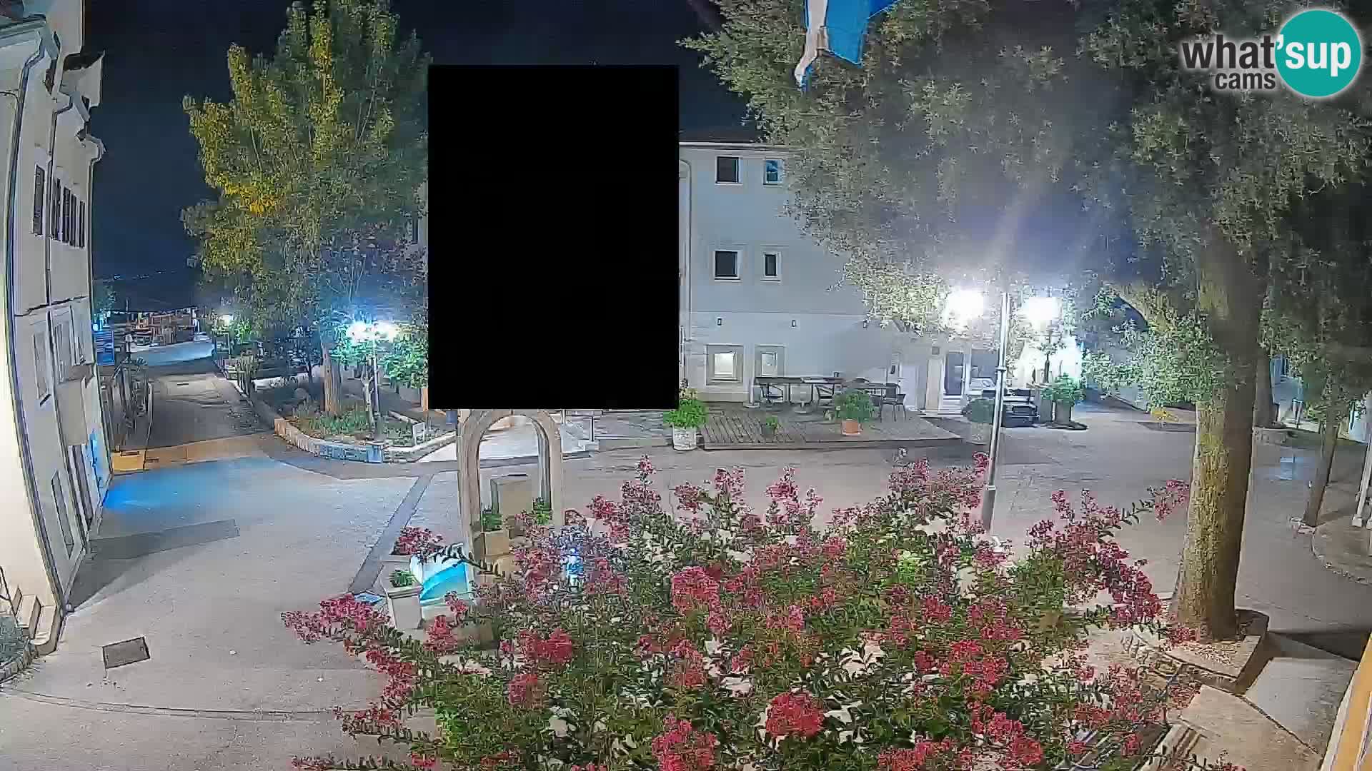 Webcam centre de Mošćenička Draga – Vue en direct du centre-ville