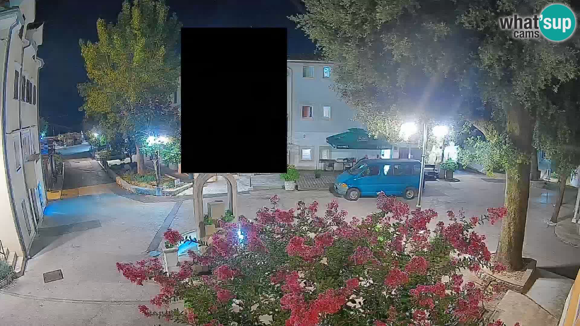 Webcam Mošćenička Draga Center – Live View of the Town Center