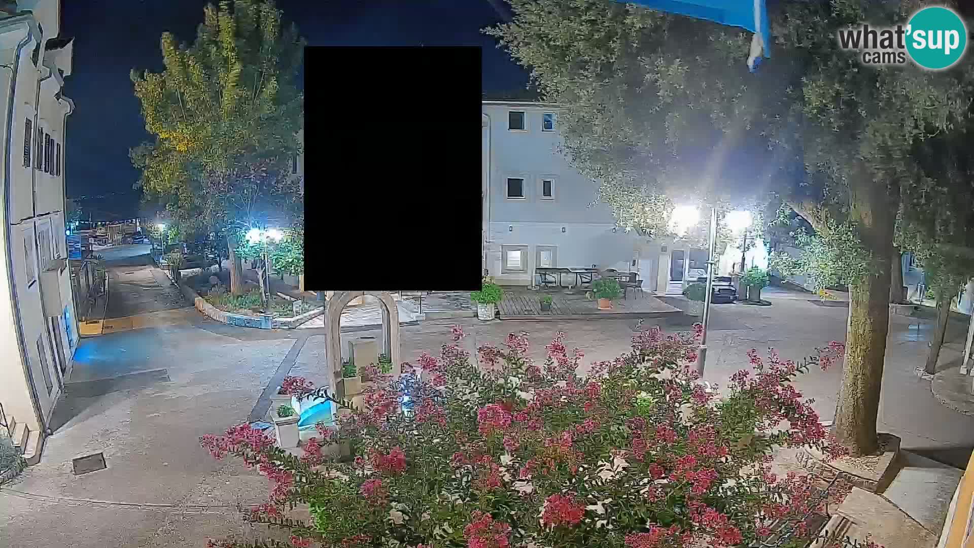 Webcam centre de Mošćenička Draga – Vue en direct du centre-ville