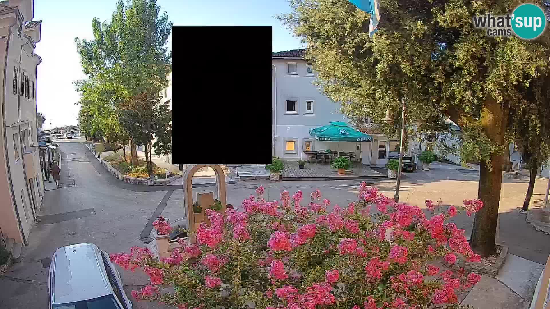 Webcam Mošćenička Draga Zentrum – Liveblick auf das Ortszentrum