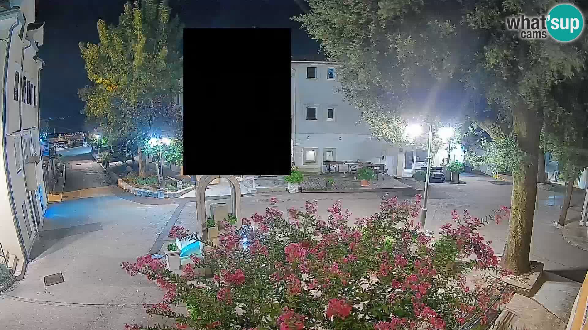 Webcam Mošćenička Draga Center – Live View of the Town Center