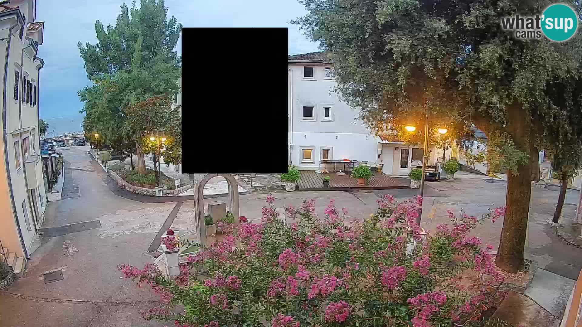 Webcam centre de Mošćenička Draga – Vue en direct du centre-ville