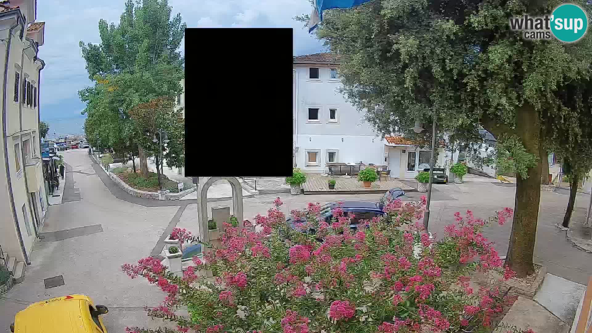Webcam Mošćenička Draga Zentrum – Liveblick auf das Ortszentrum