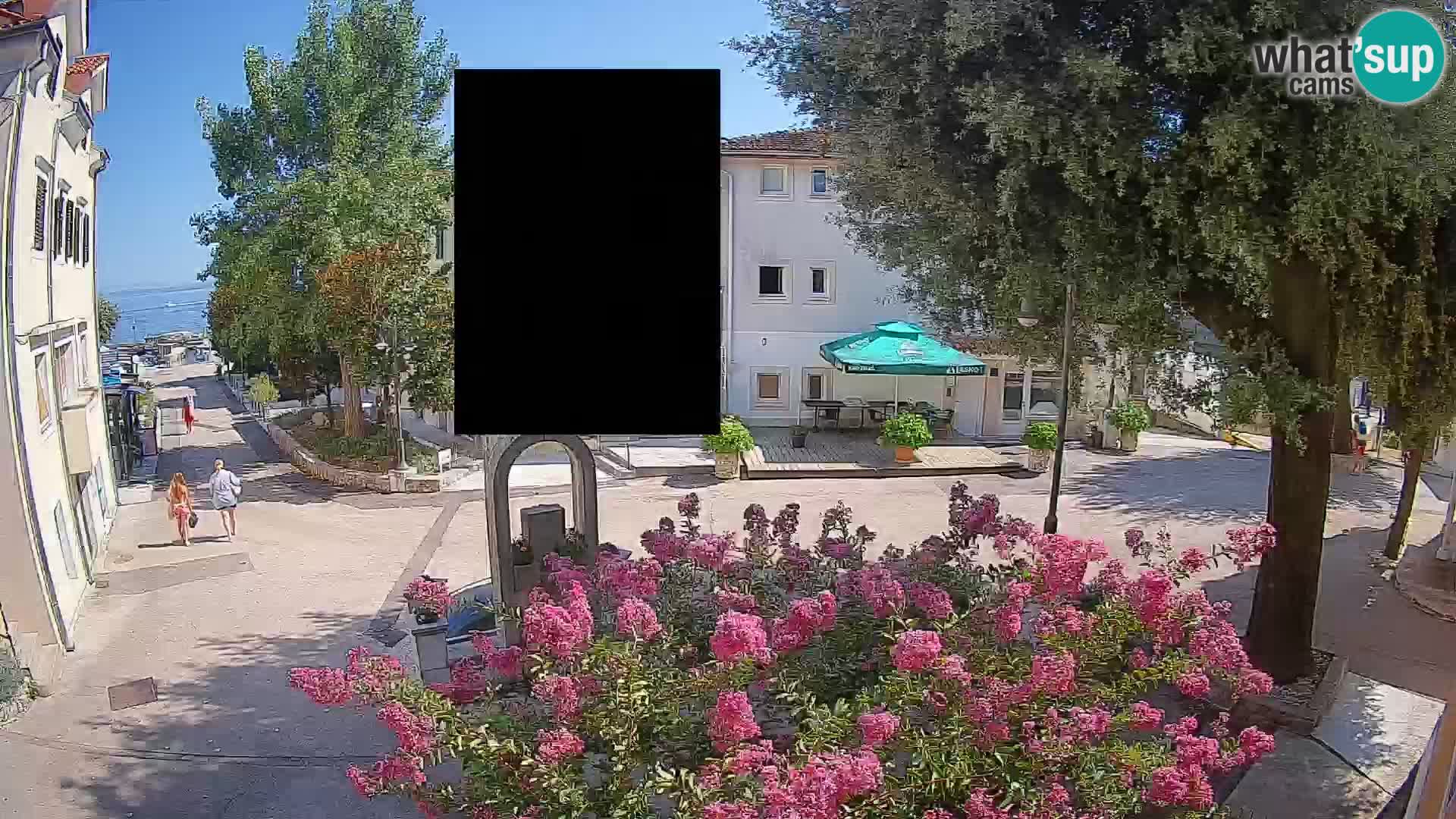 Web kamera centar Mošćeničke Drage – Pogled uživo