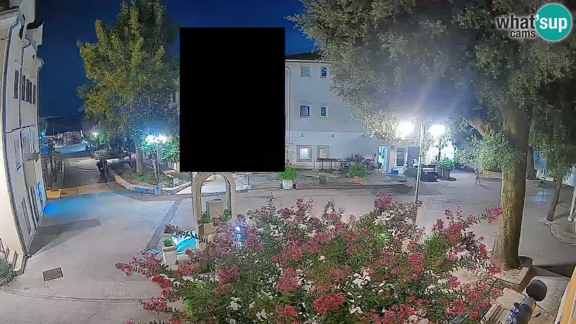 Webcam Centre de Mošćenička Draga – Vue en direct du centre-ville