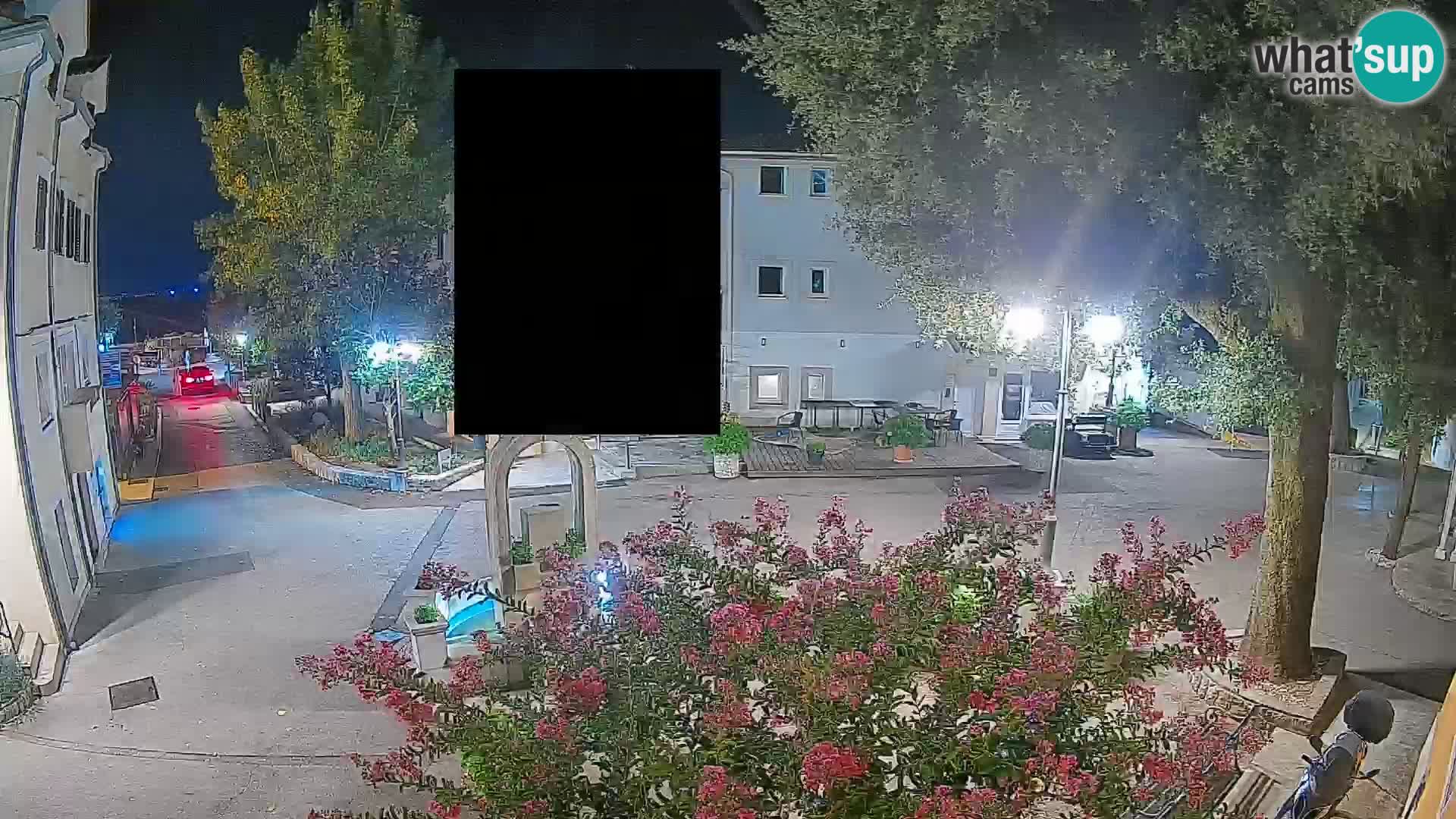 Webcam centre de Mošćenička Draga – Vue en direct du centre-ville