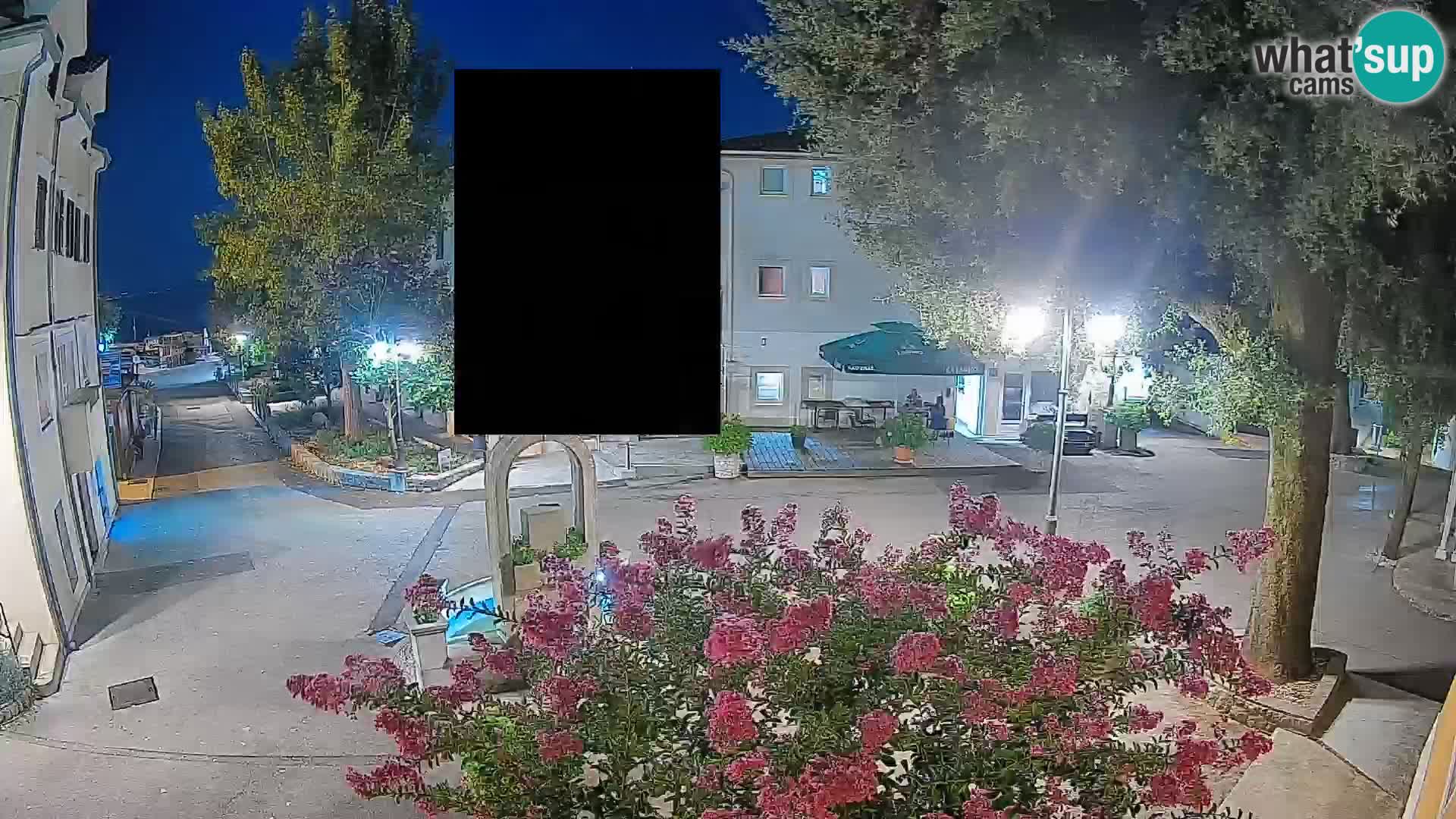 Webcam Centre de Mošćenička Draga – Vue en direct du centre-ville
