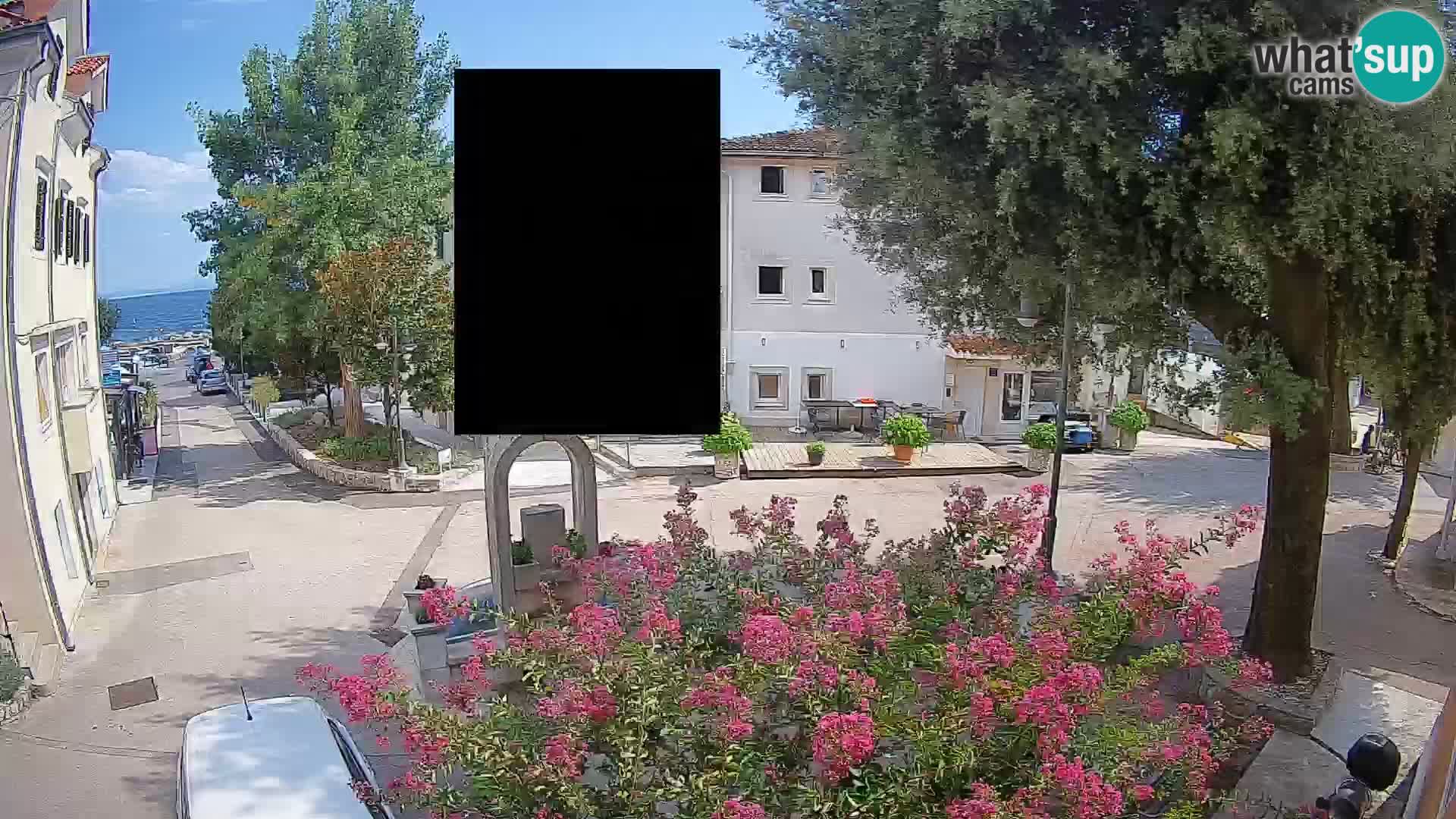Webcam Mošćenička Draga Zentrum – Liveblick auf das Ortszentrum