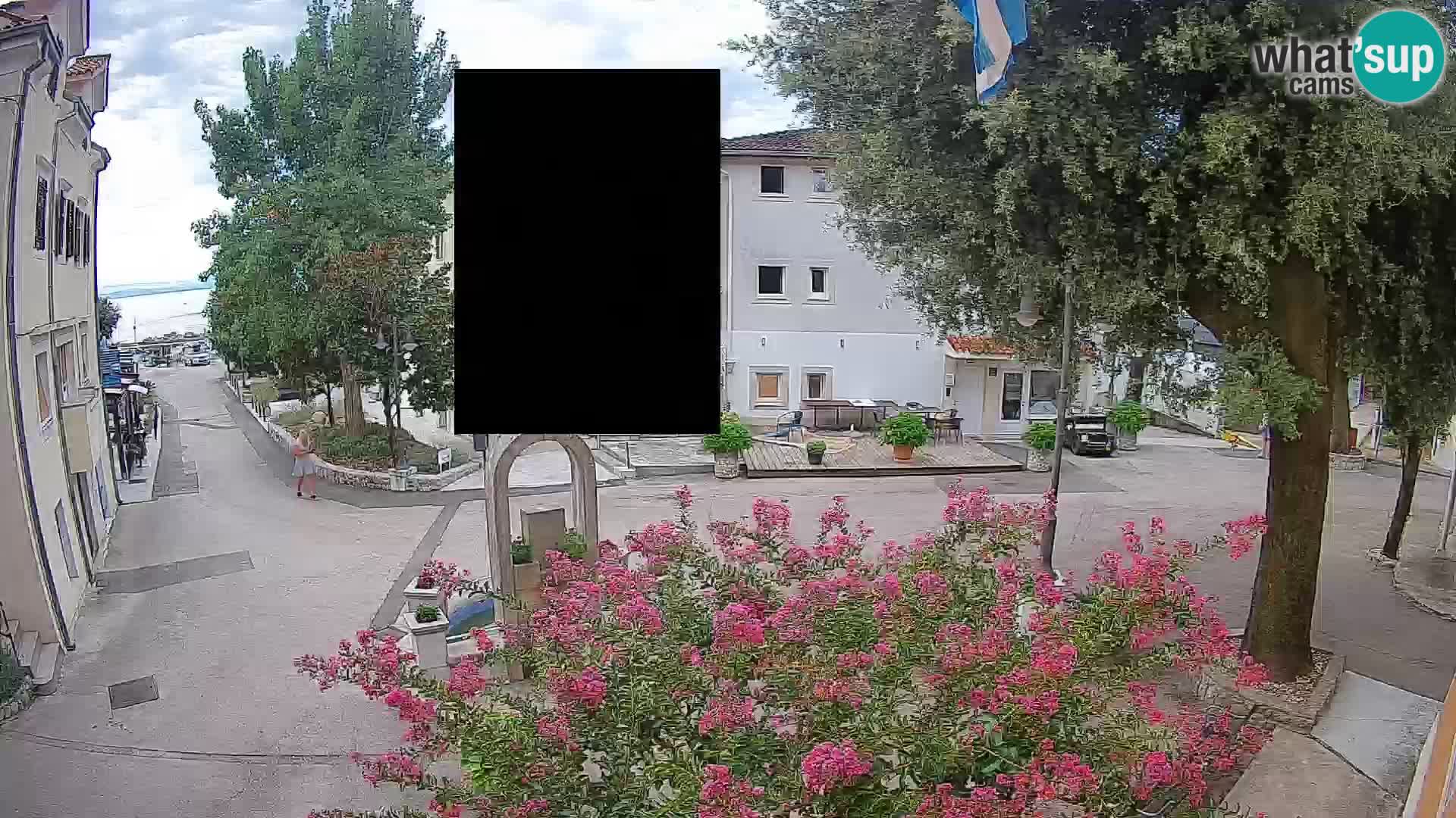 Webcam centre de Mošćenička Draga – Vue en direct du centre-ville