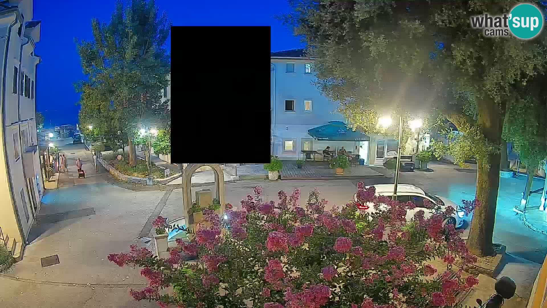 Spletna kamera center Mošćeniška Draga – Pogled v živo