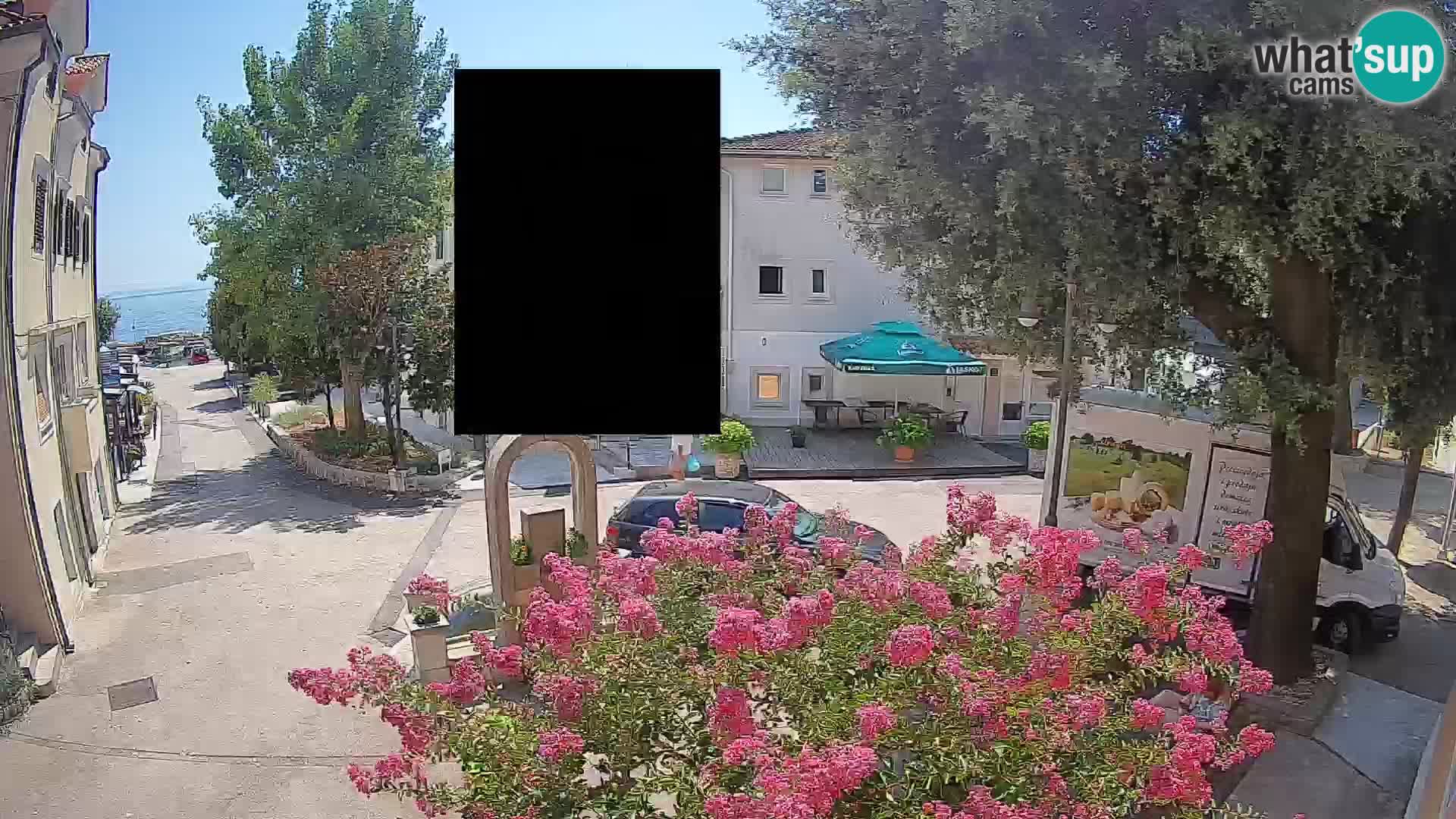 Webcam Mošćenička Draga Zentrum – Liveblick auf das Ortszentrum