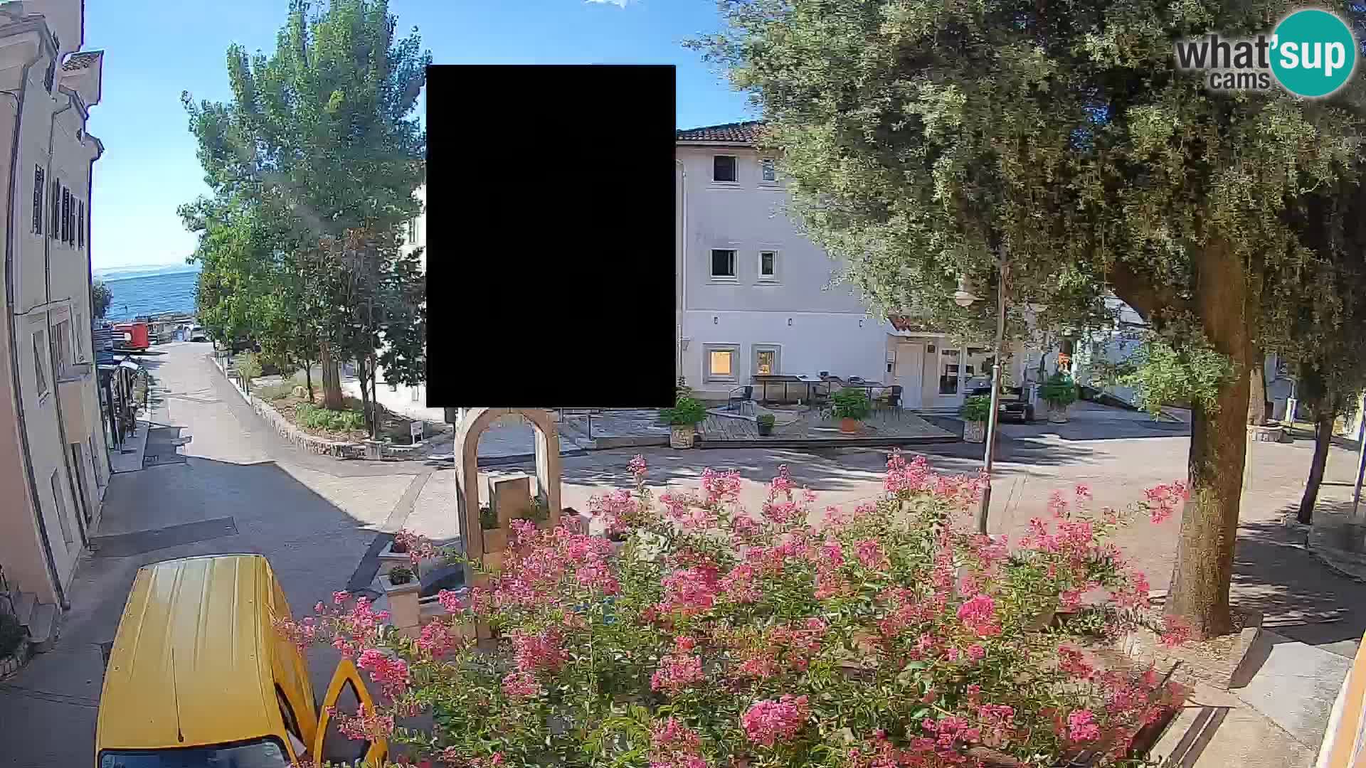 Webcam Mošćenička Draga Zentrum – Liveblick auf das Ortszentrum