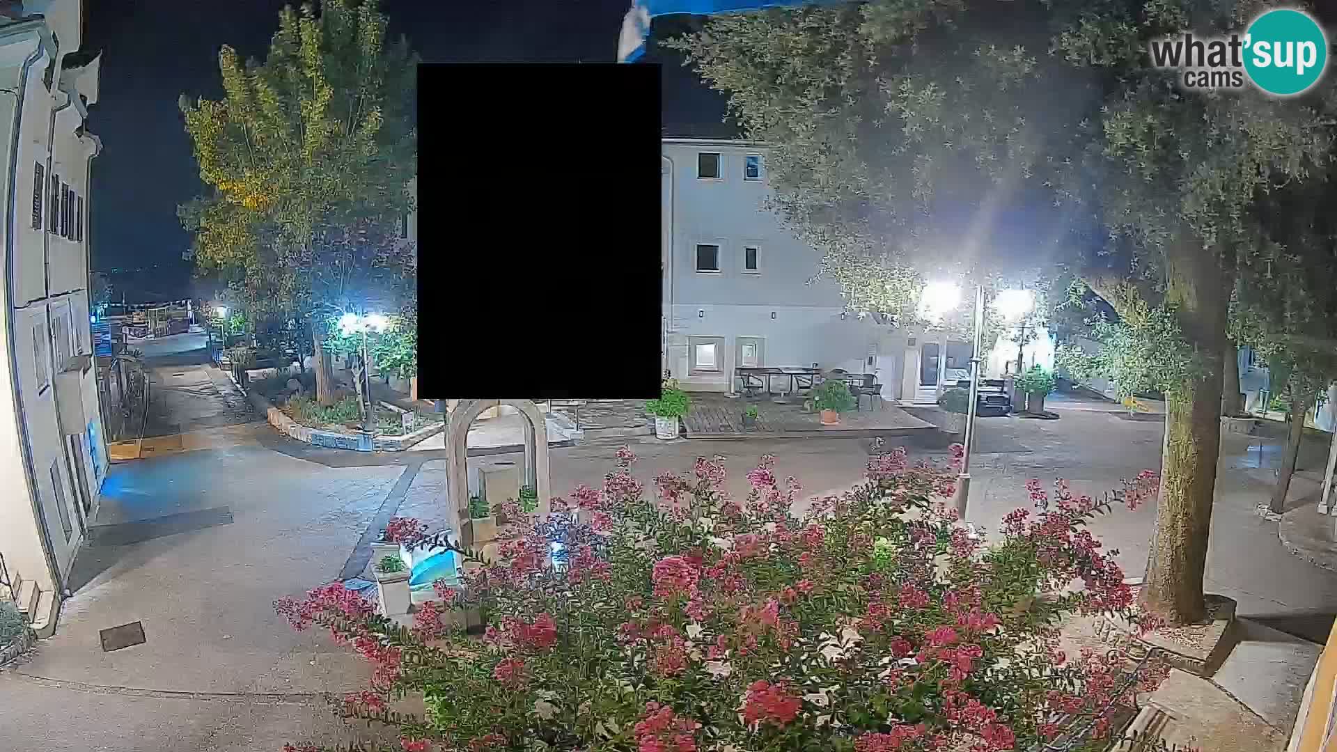 Webcam centre de Mošćenička Draga – Vue en direct du centre-ville
