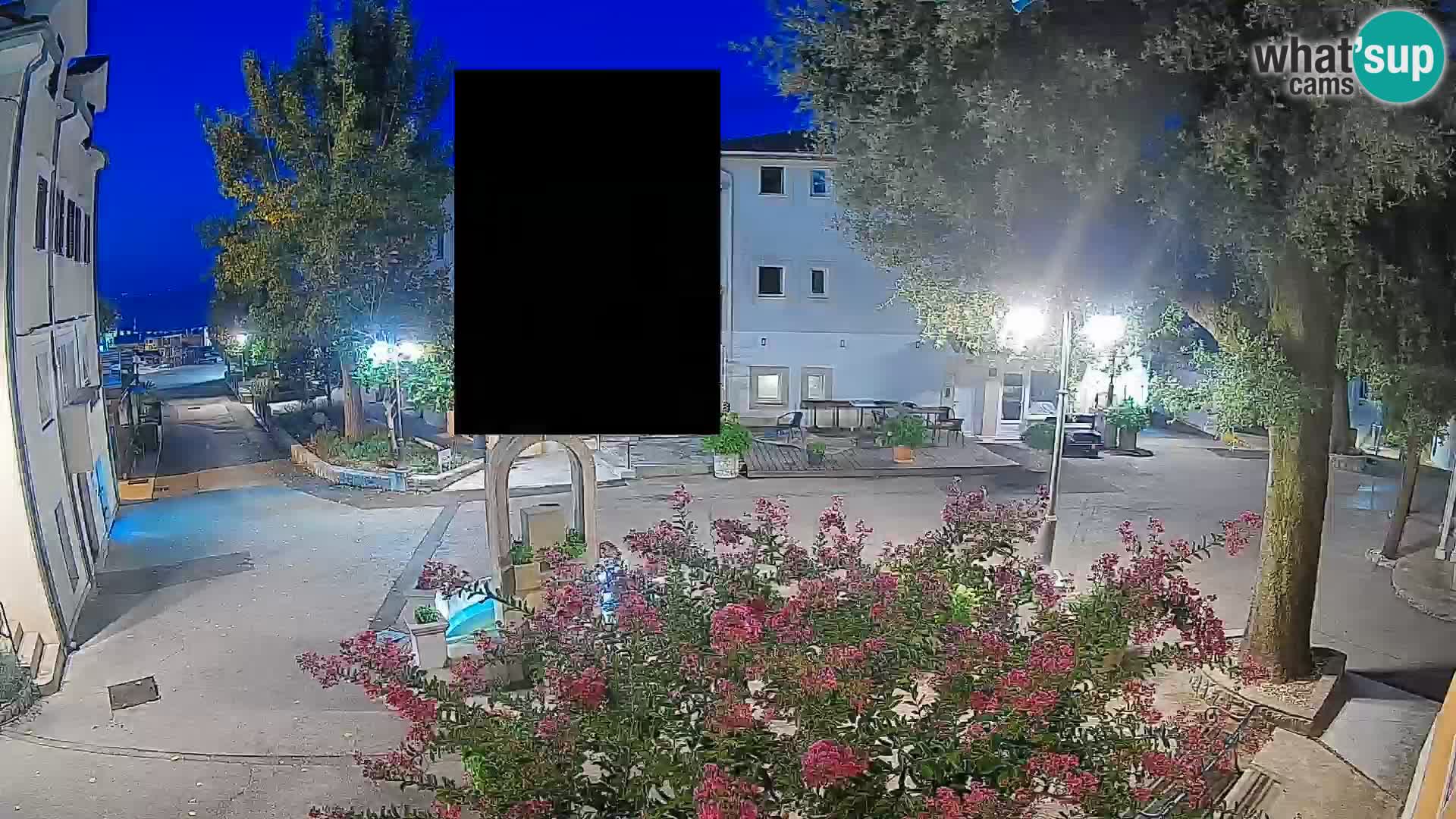 Webcam Centre de Mošćenička Draga – Vue en direct du centre-ville