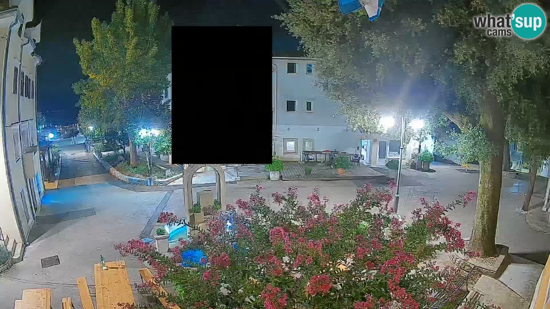 Webcam Centre de Mošćenička Draga – Vue en direct du centre-ville