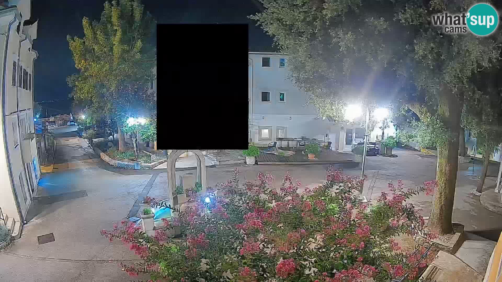 Webcam Mošćenička Draga Center – Live View of the Town Center