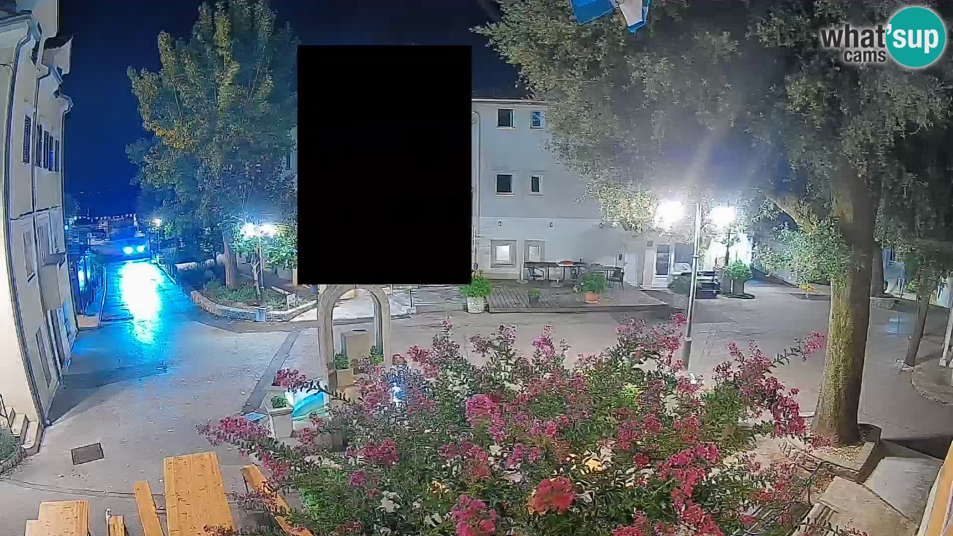 Webcam centre de Mošćenička Draga – Vue en direct du centre-ville