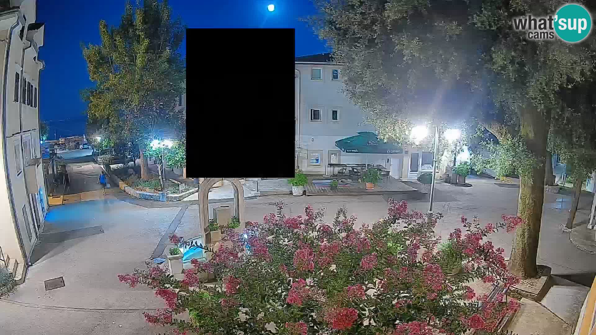 Spletna kamera center Mošćeniška Draga – Pogled v živo
