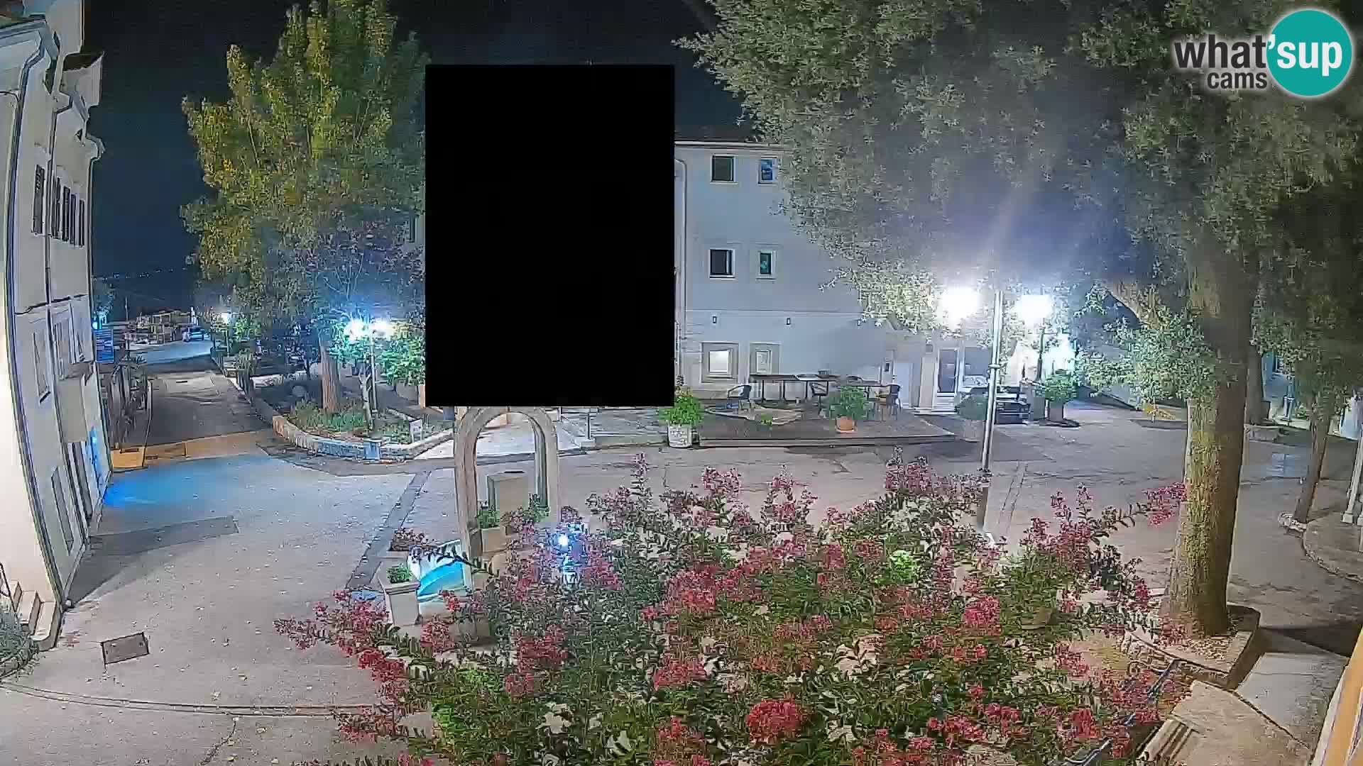 Webcam Mošćenička Draga Center – Live View of the Town Center