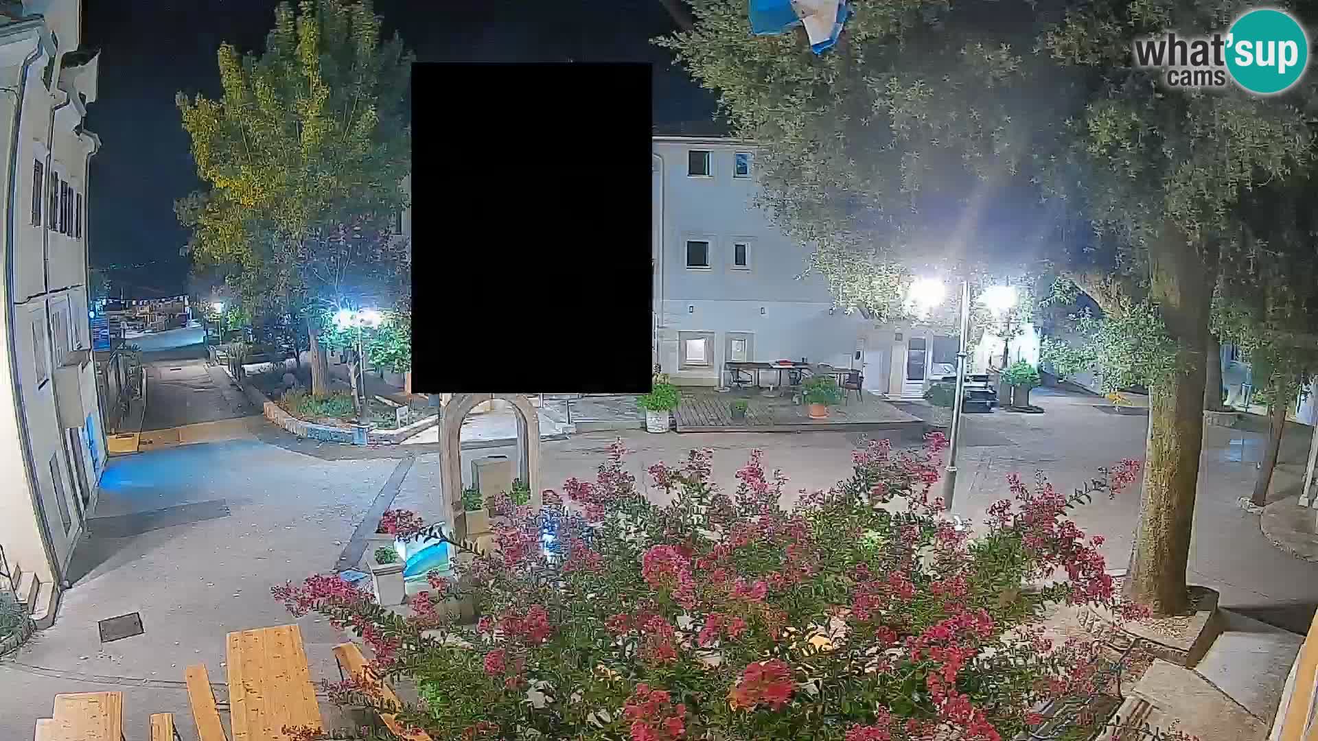 Webcam Mošćenička Draga Zentrum – Liveblick auf das Ortszentrum