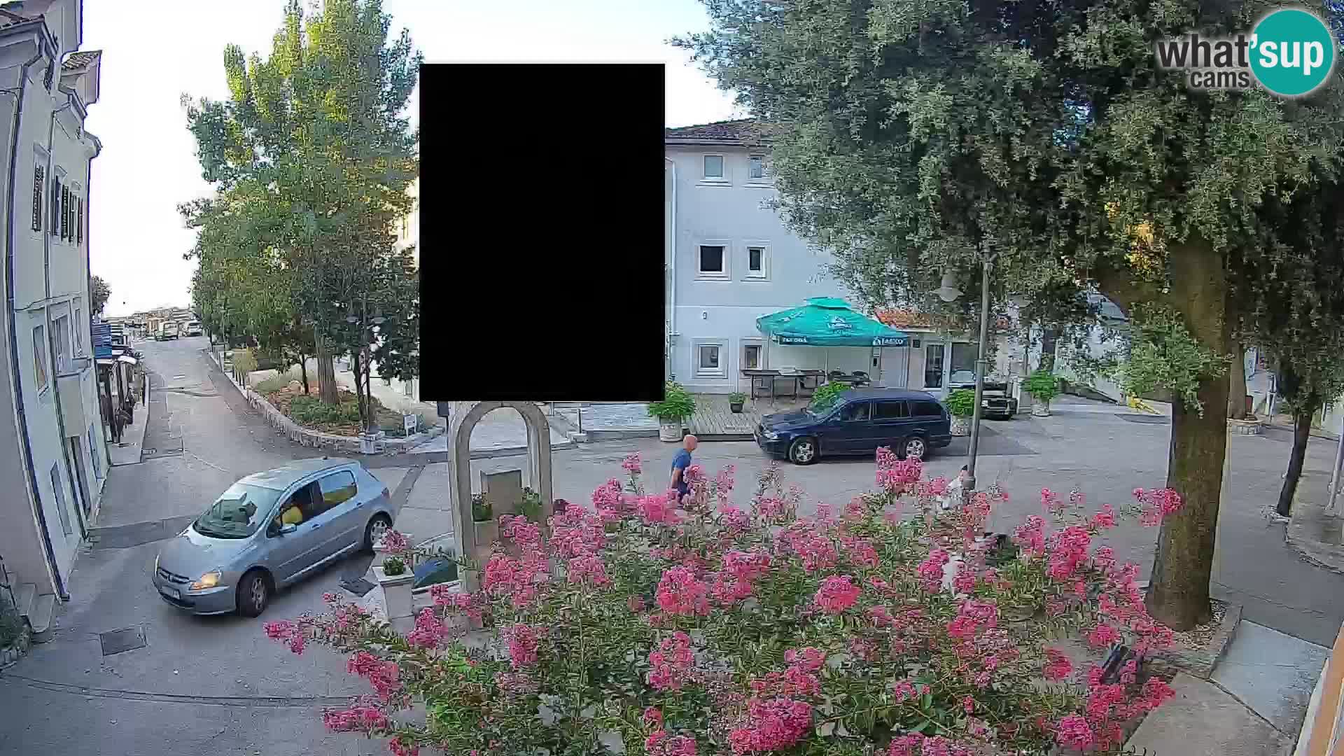 Webcam Mošćenička Draga Center – Live View of the Town Center
