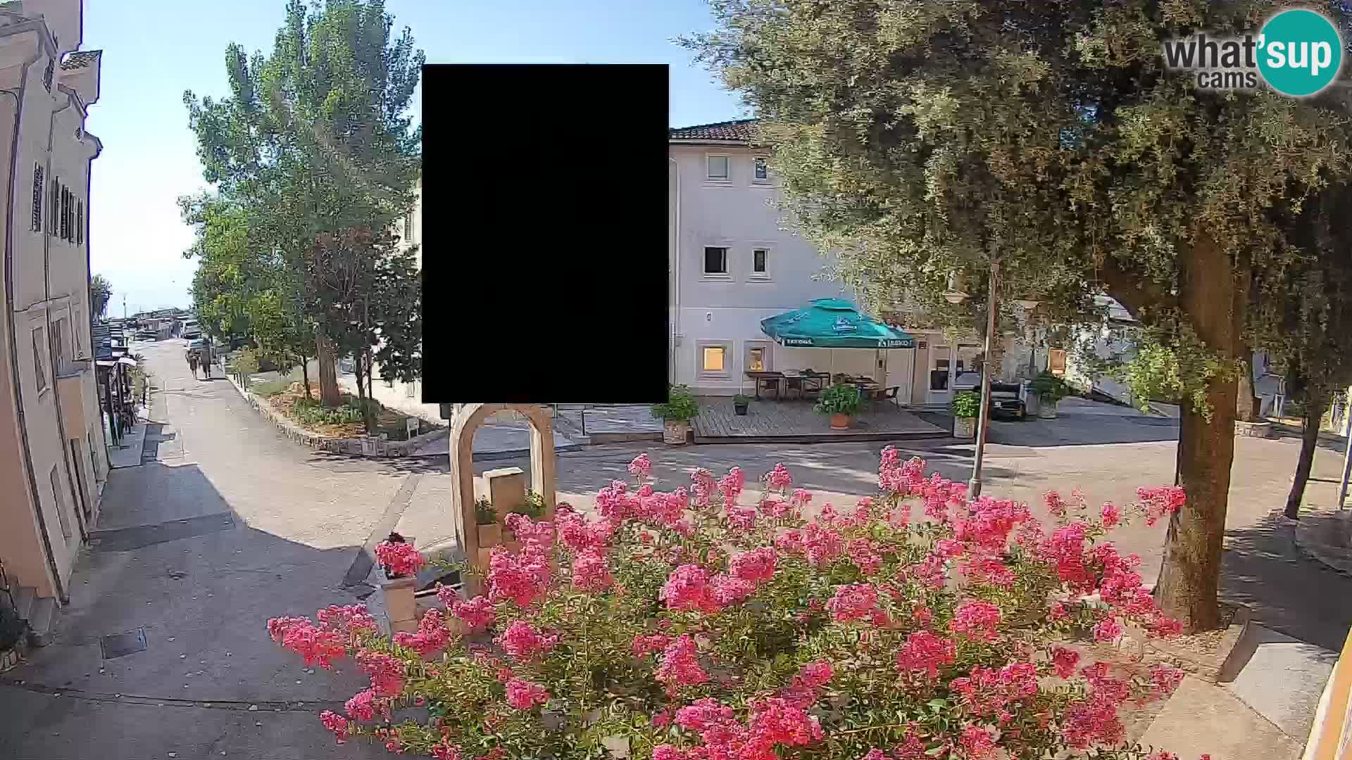 Web kamera centar Mošćeničke Drage – Pogled uživo