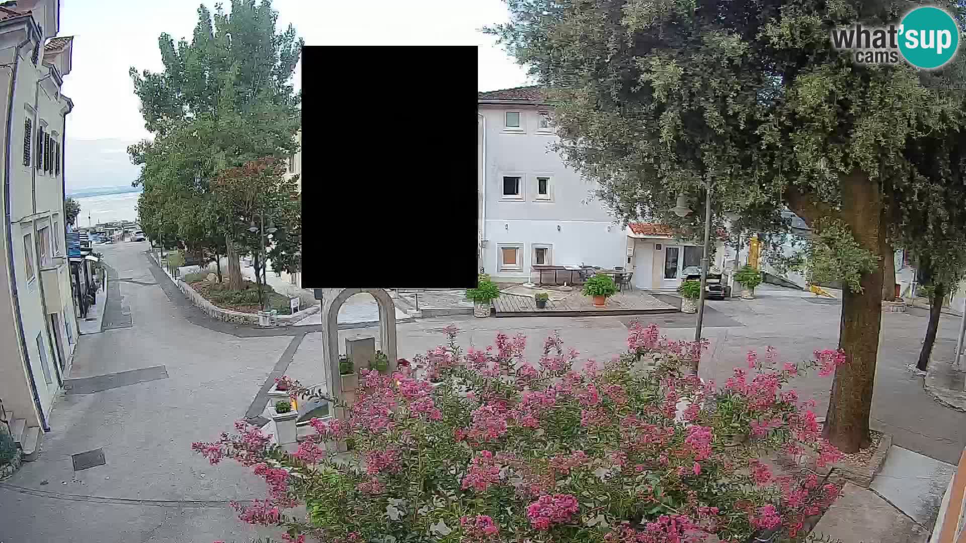 Webcam Mošćenička Draga Zentrum – Liveblick auf das Ortszentrum