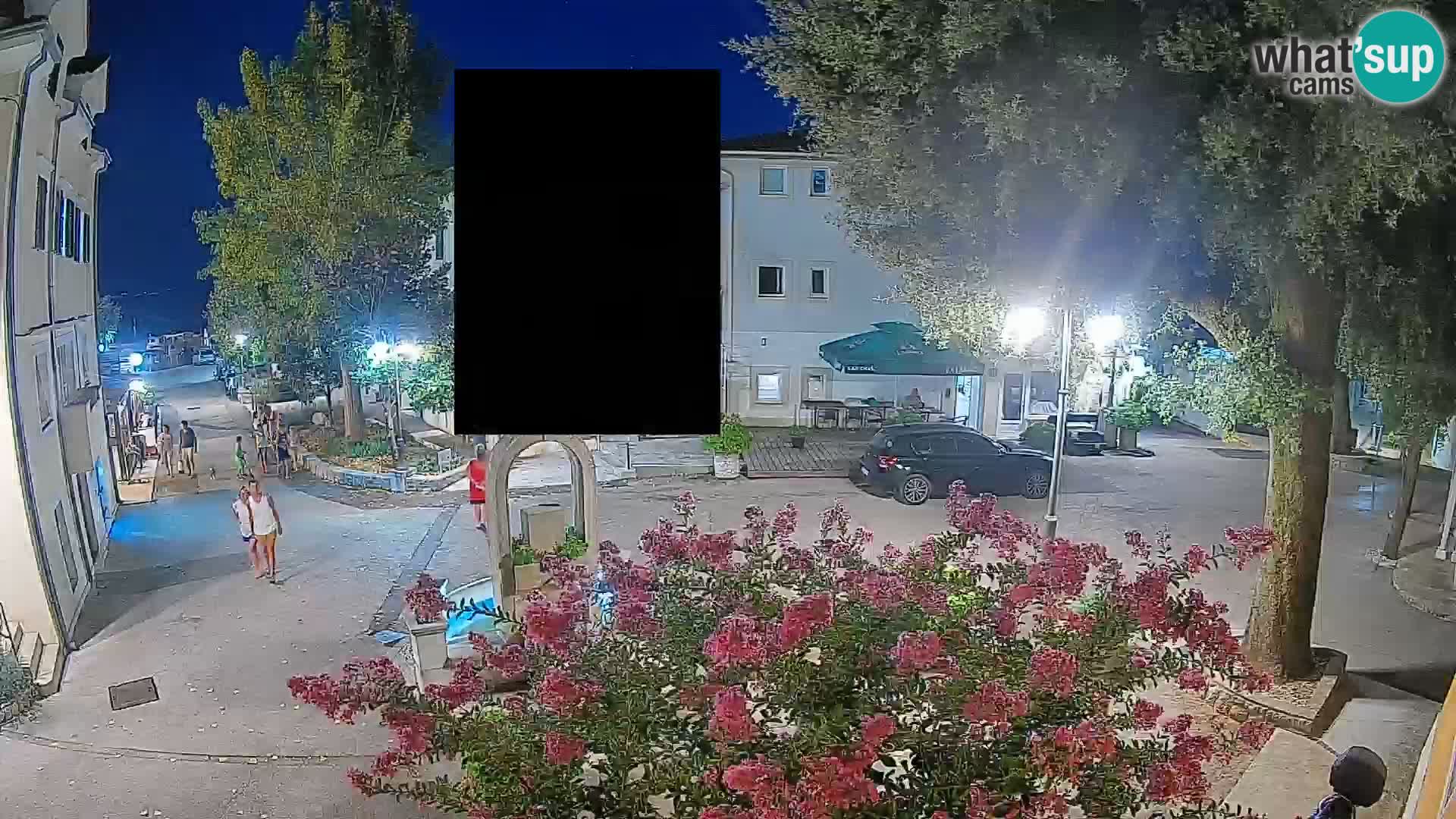 Webcam Centre de Mošćenička Draga – Vue en direct du centre-ville