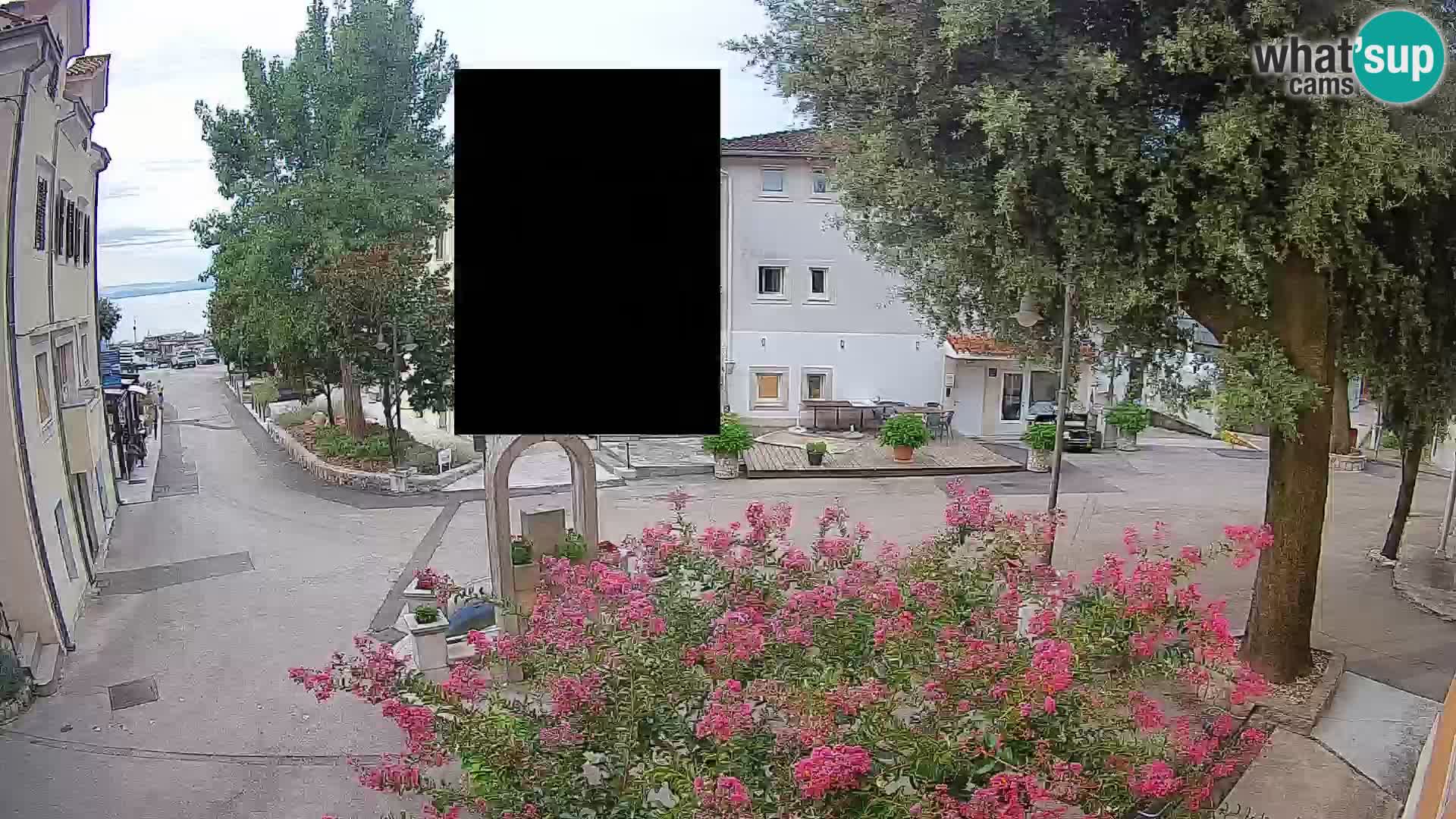 Webcam Centro Draga di Moschiena – Vista live sul centro