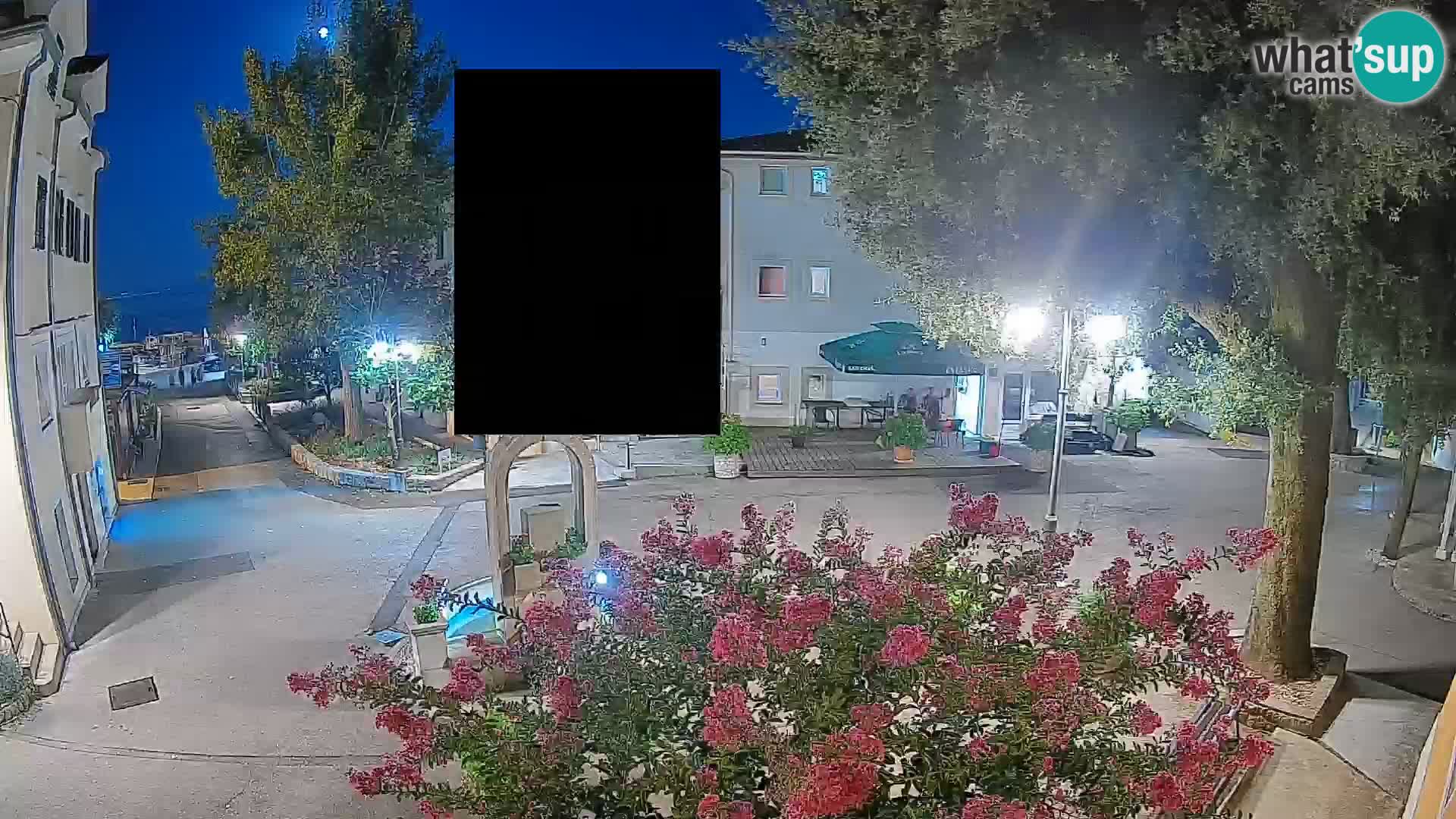 Webcam Mošćenička Draga Zentrum – Liveblick auf das Ortszentrum