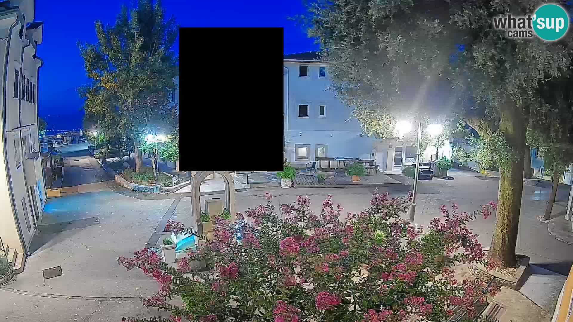 Spletna kamera center Mošćeniška Draga – Pogled v živo