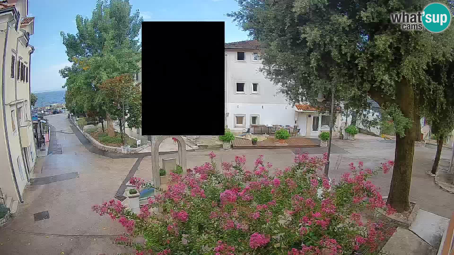 Spletna kamera center Mošćeniška Draga – Pogled v živo