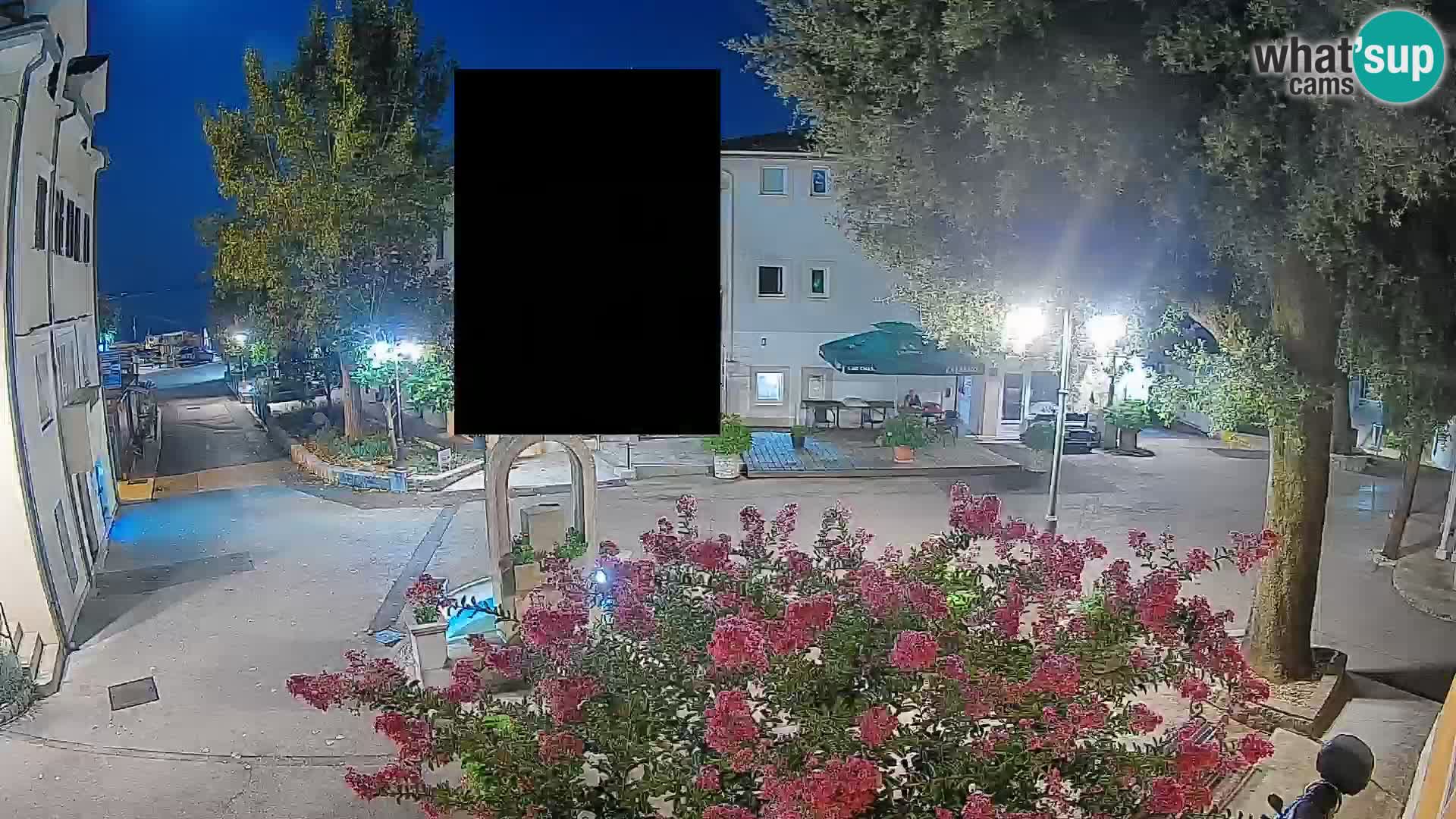 Webcam Mošćenička Draga Center – Live View of the Town Center