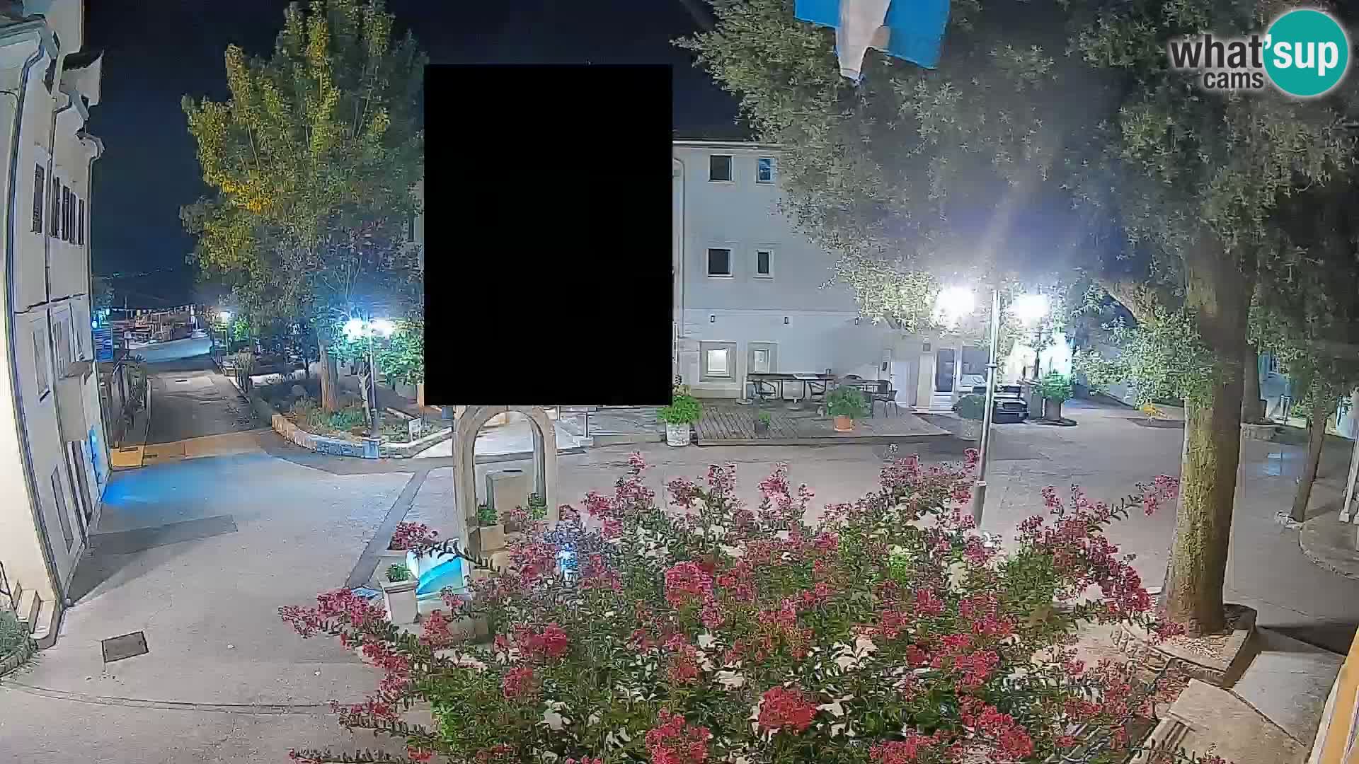 Webcam Mošćenička Draga Center – Live View of the Town Center