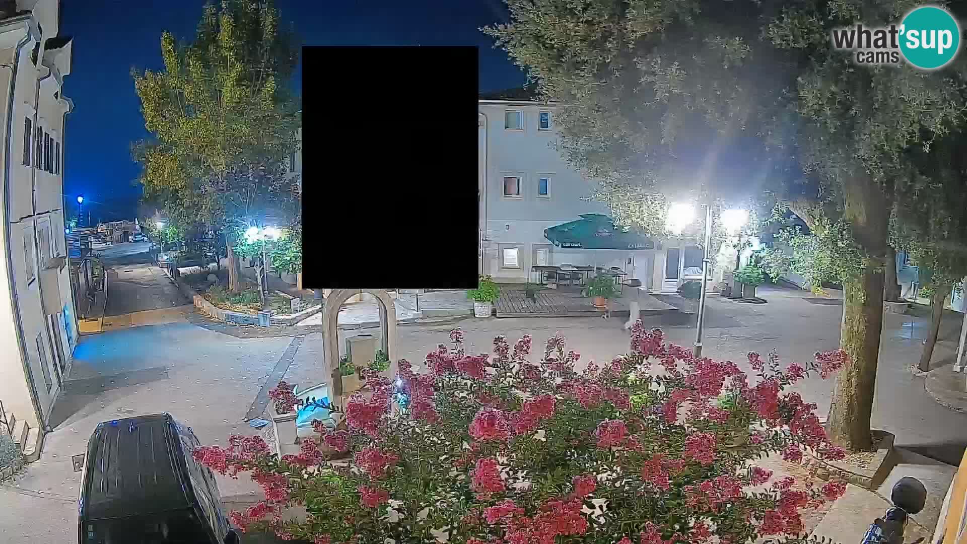 Webcam Mošćenička Draga Center – Live View of the Town Center