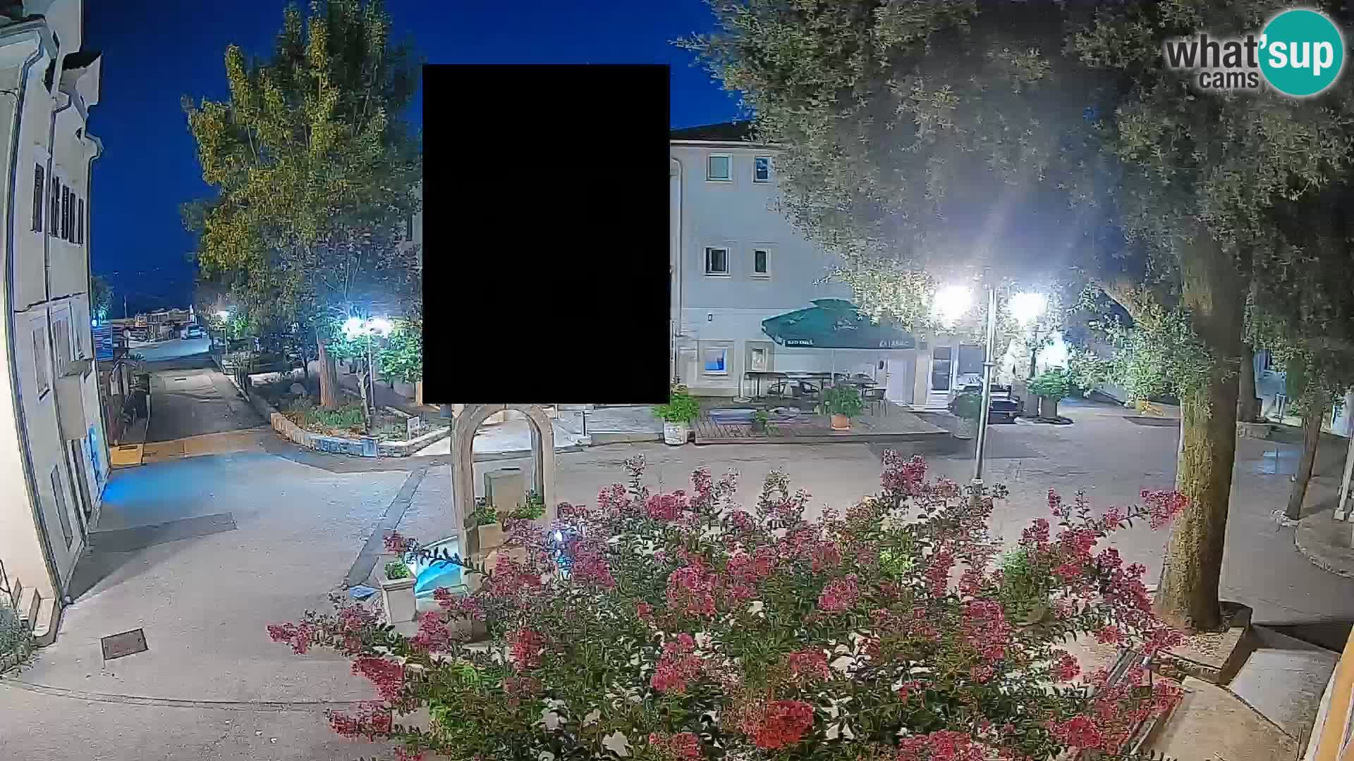 Webcam Centre de Mošćenička Draga – Vue en direct du centre-ville