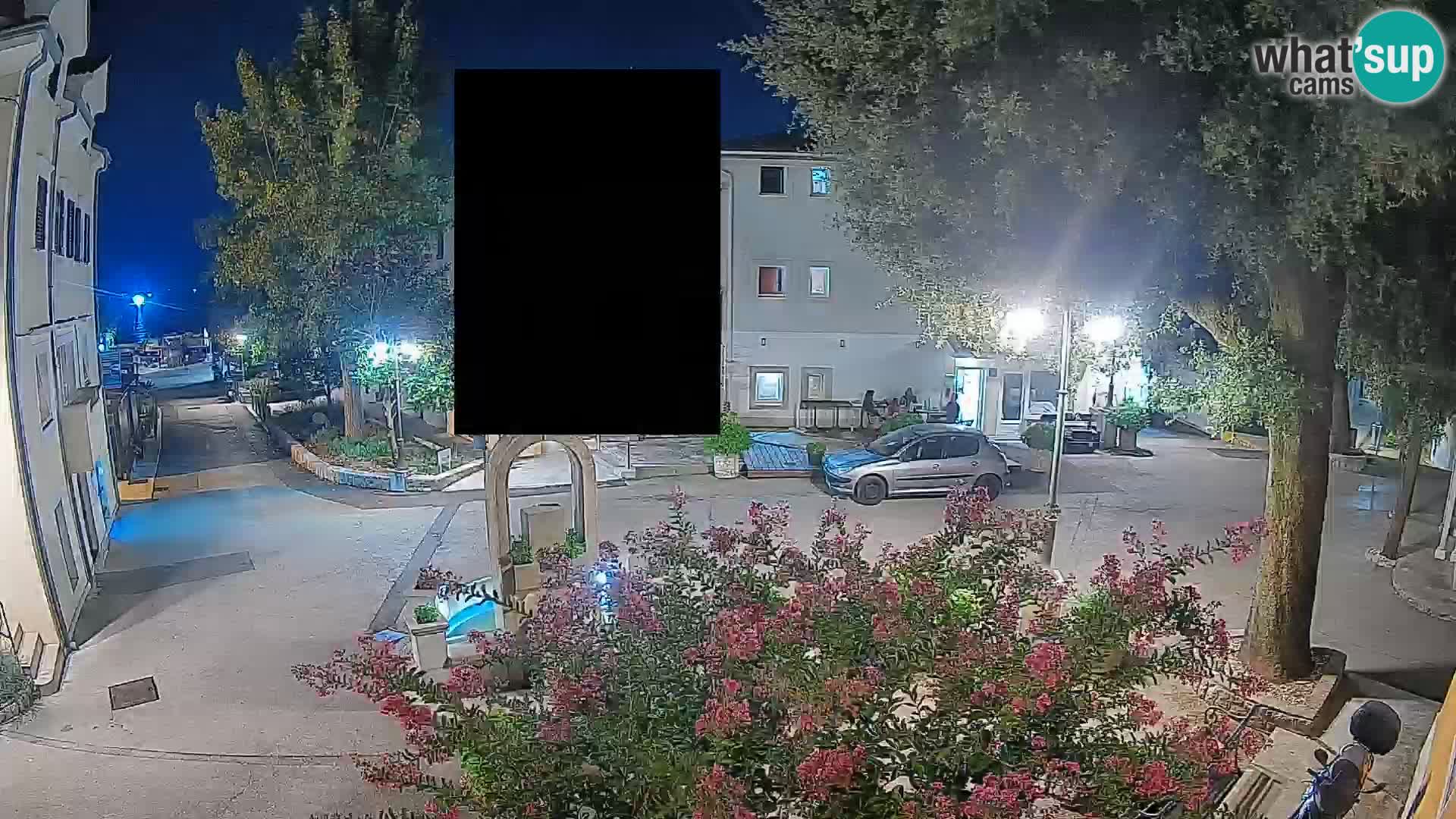 Webcam centre de Mošćenička Draga – Vue en direct du centre-ville